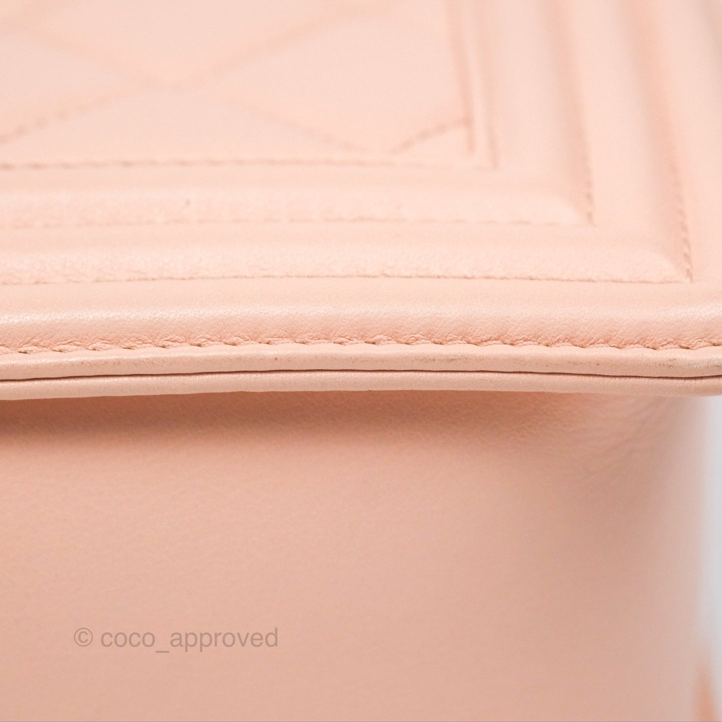 Chanel Quilted New Medium Boy Pink Lambskin Ruthenium Hardware