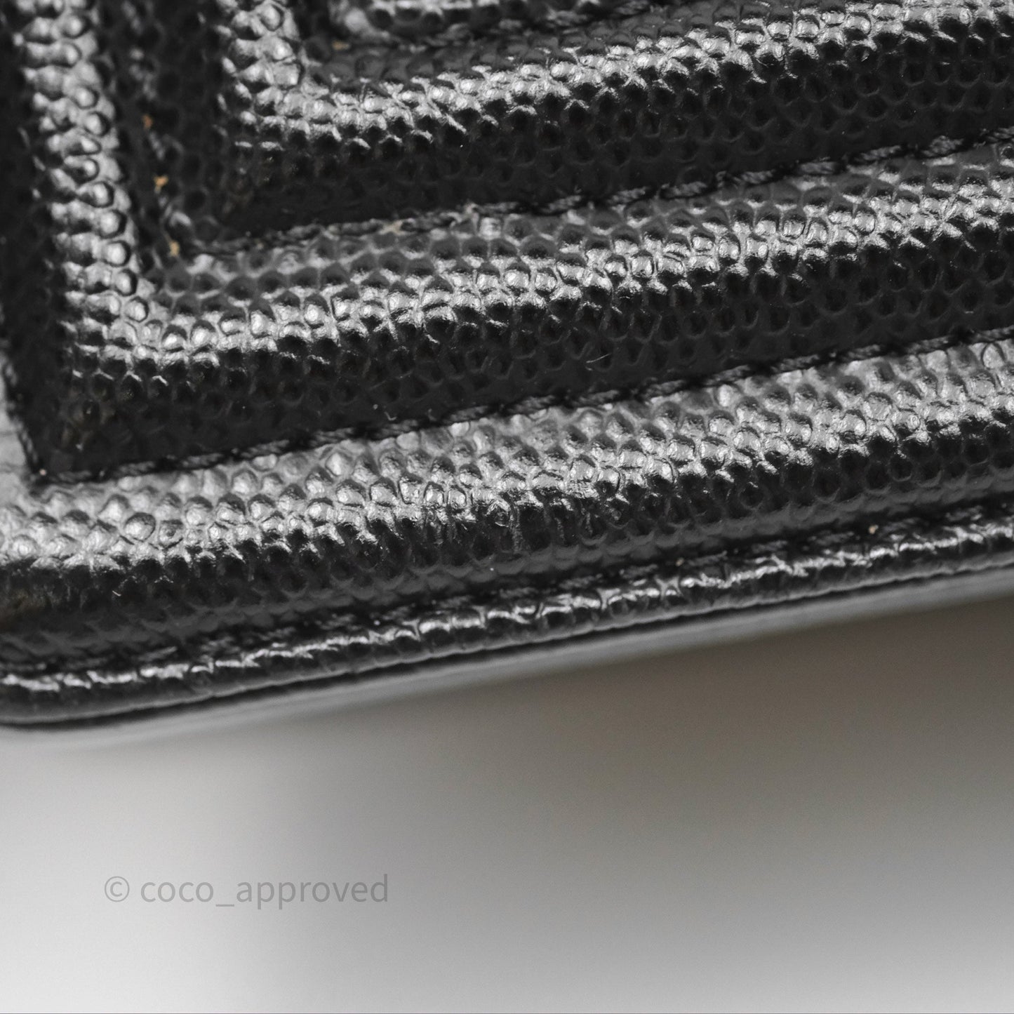 Chanel Quilted Medium Boy Black Caviar Ruthenium Hardware