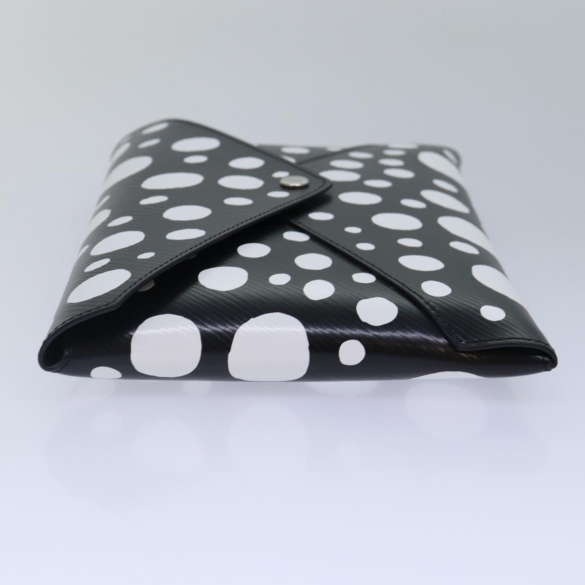 LOUIS VUITTON Epi Yayoi Kusama Pochette Kirigami Pouch Black M81959 86284S