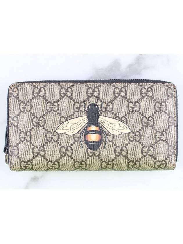 Luxury Gucci Trending 2025 bee zipper long wallet