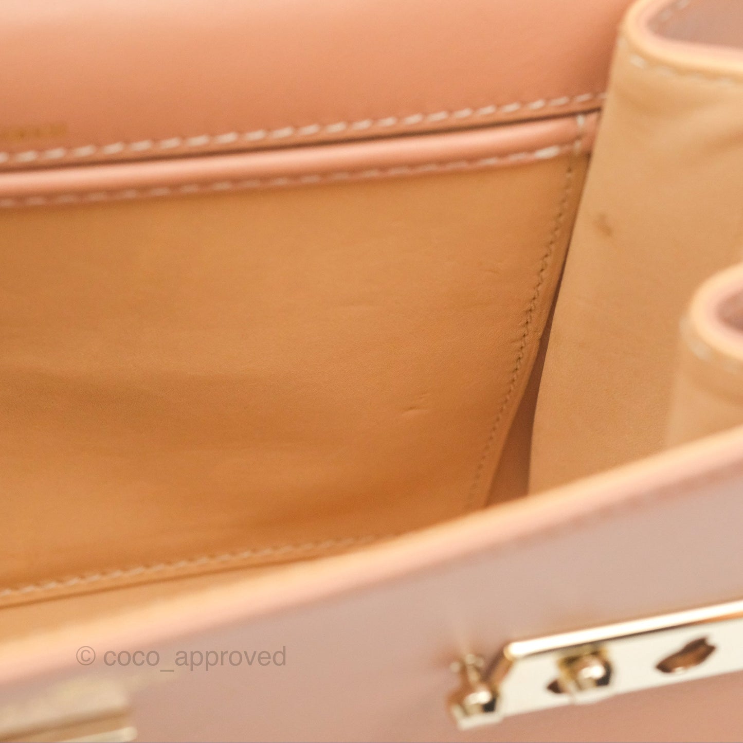 Delvaux Tempête Mini Beige Supple Calfskin Gold Hardware