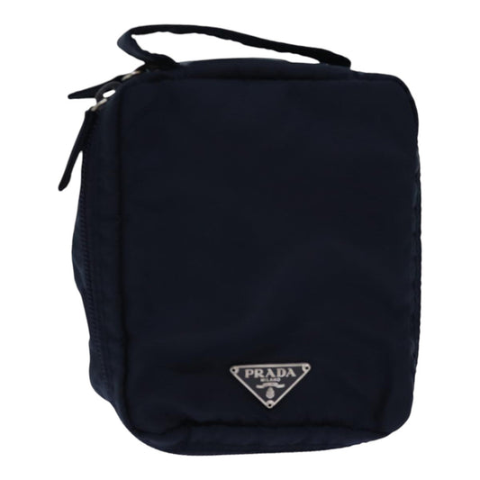 Luxury Prada Pouch Nylon Navy  86302