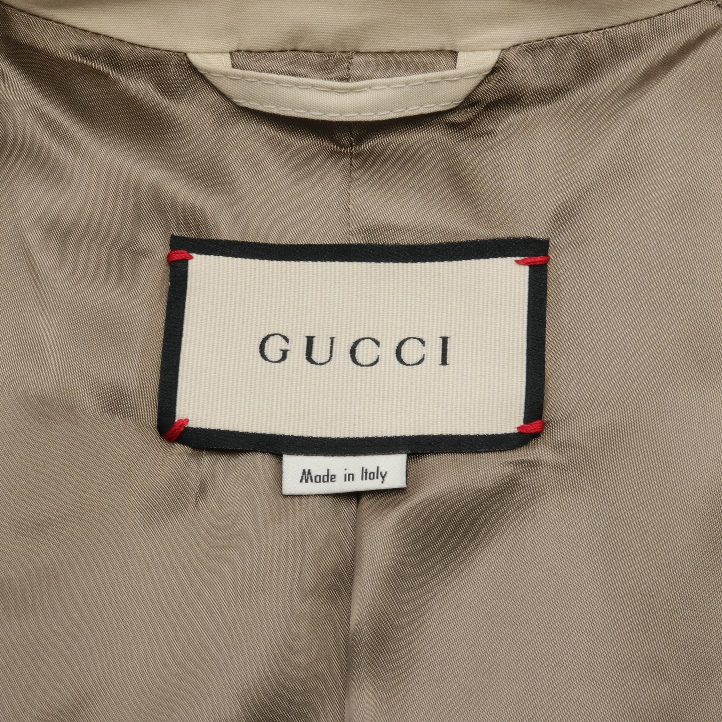 Luxury Gucci Trending 2025 Trench coat Cotton Ivory
