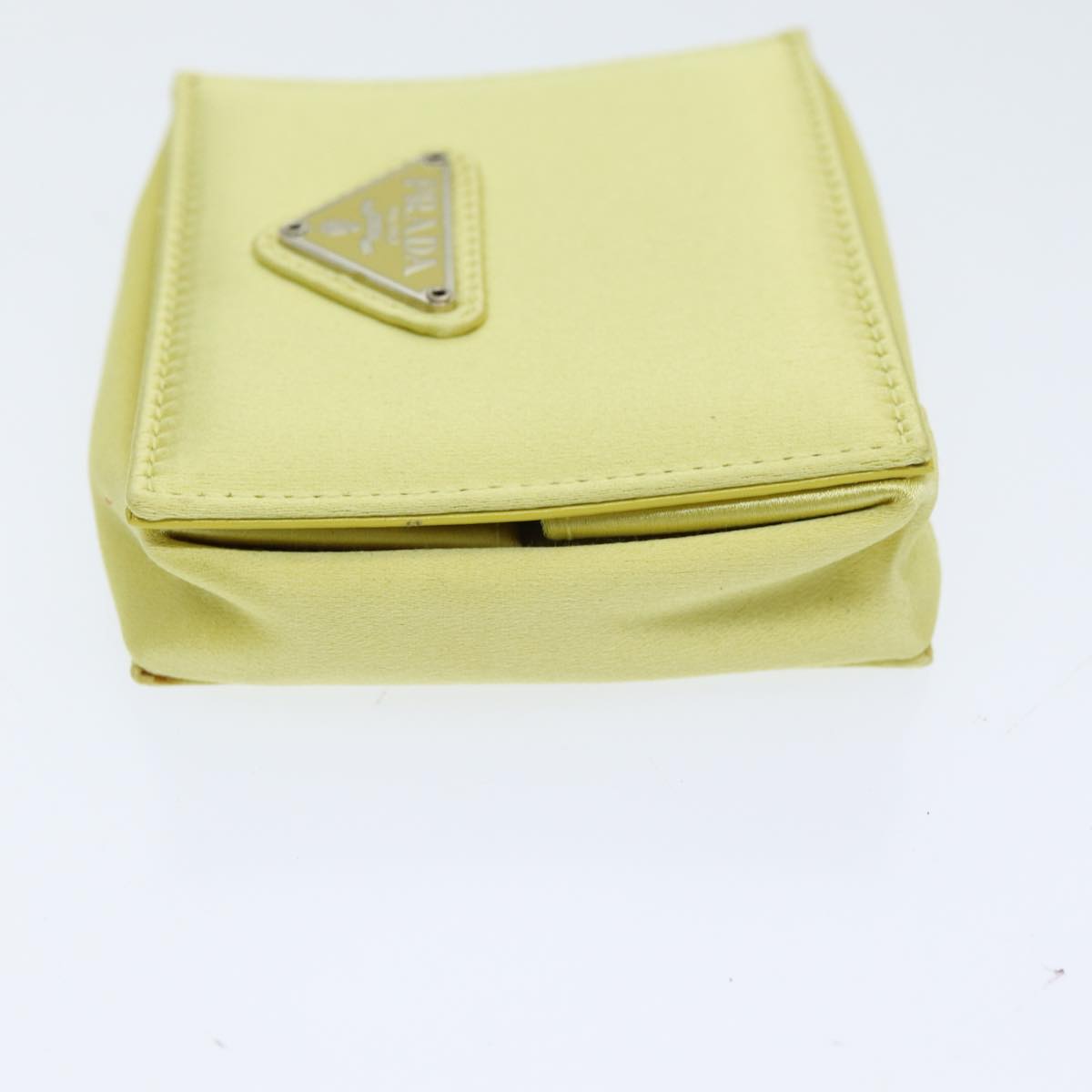 Luxury Prada Coin Purse Nylon Yellow M634  86325
