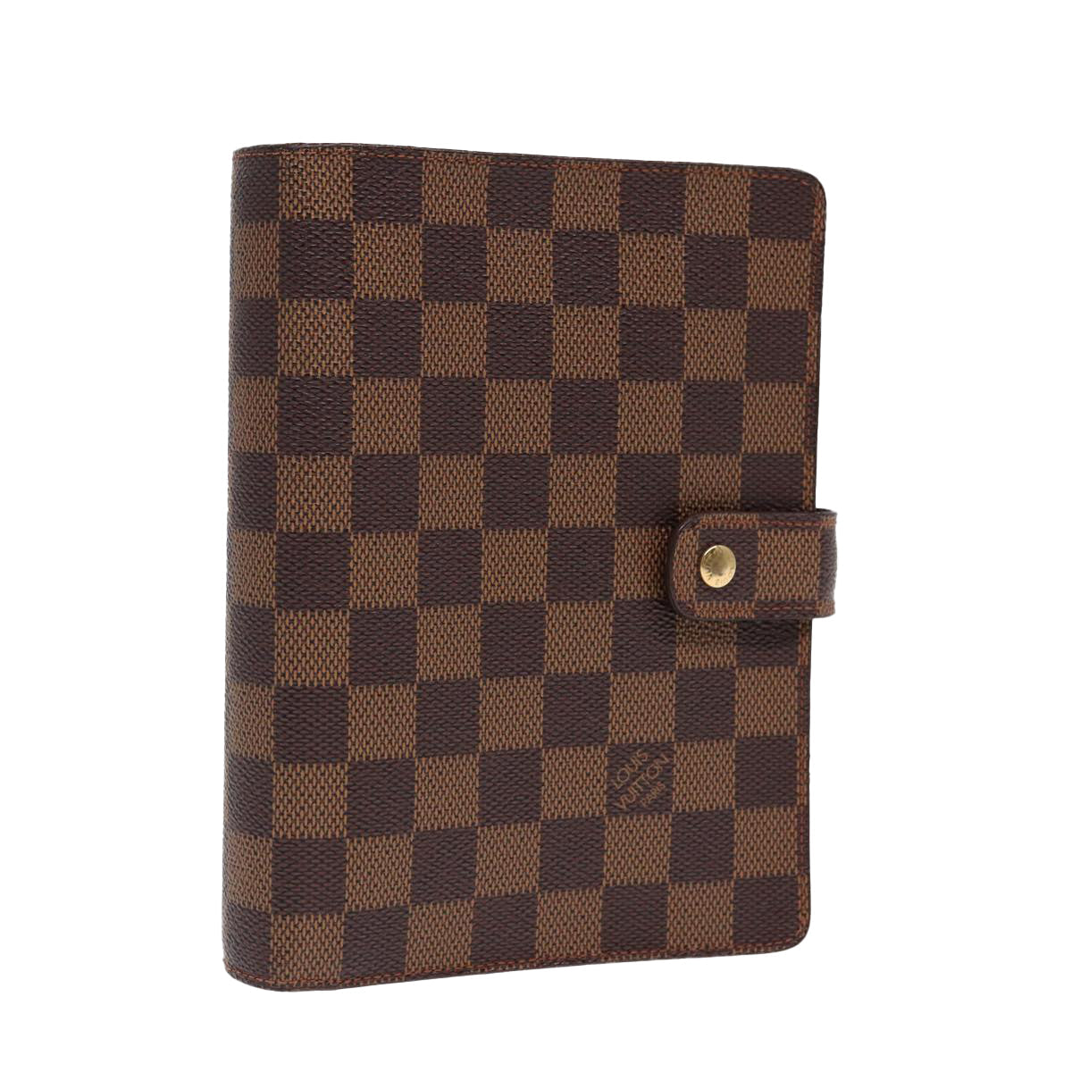 LOUIS VUITTON Damier Ebene Agenda MM Day Planner Cover R20240 LV 86350