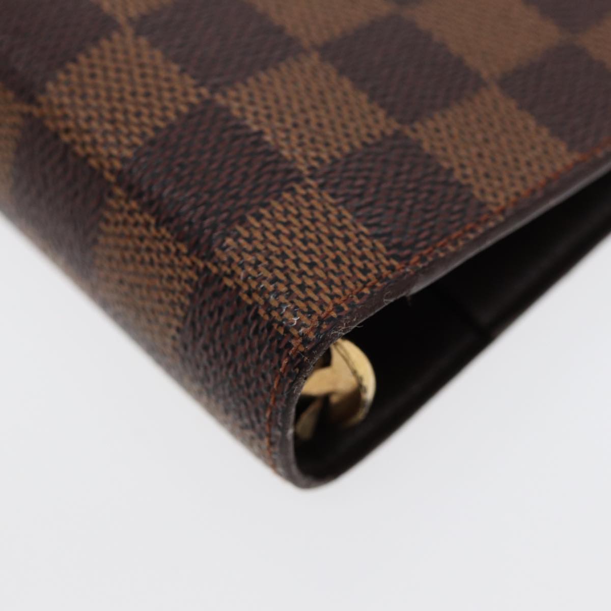 LOUIS VUITTON Damier Ebene Agenda MM Day Planner Cover R20240 LV 86350