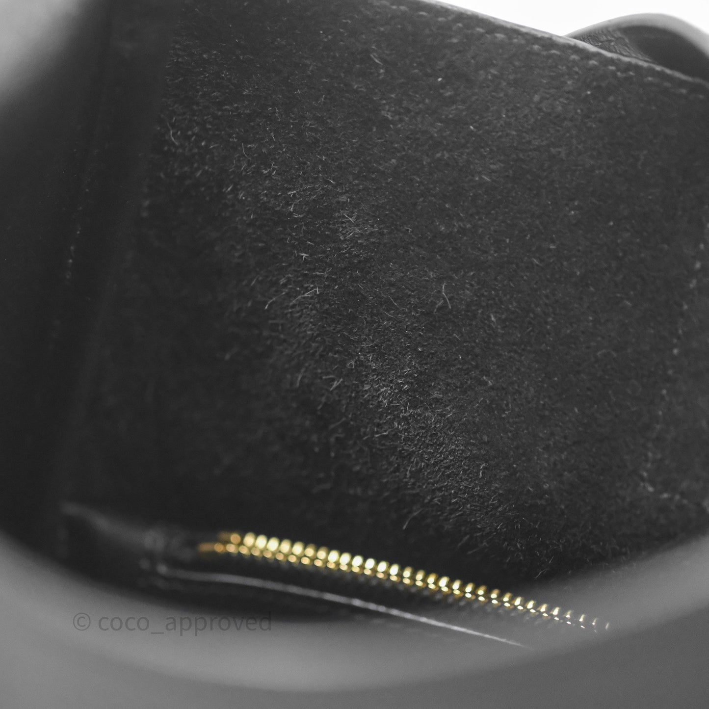 Saint Laurent LE 5 à 7 Supple Small Black Grained Leather Gold Hardware