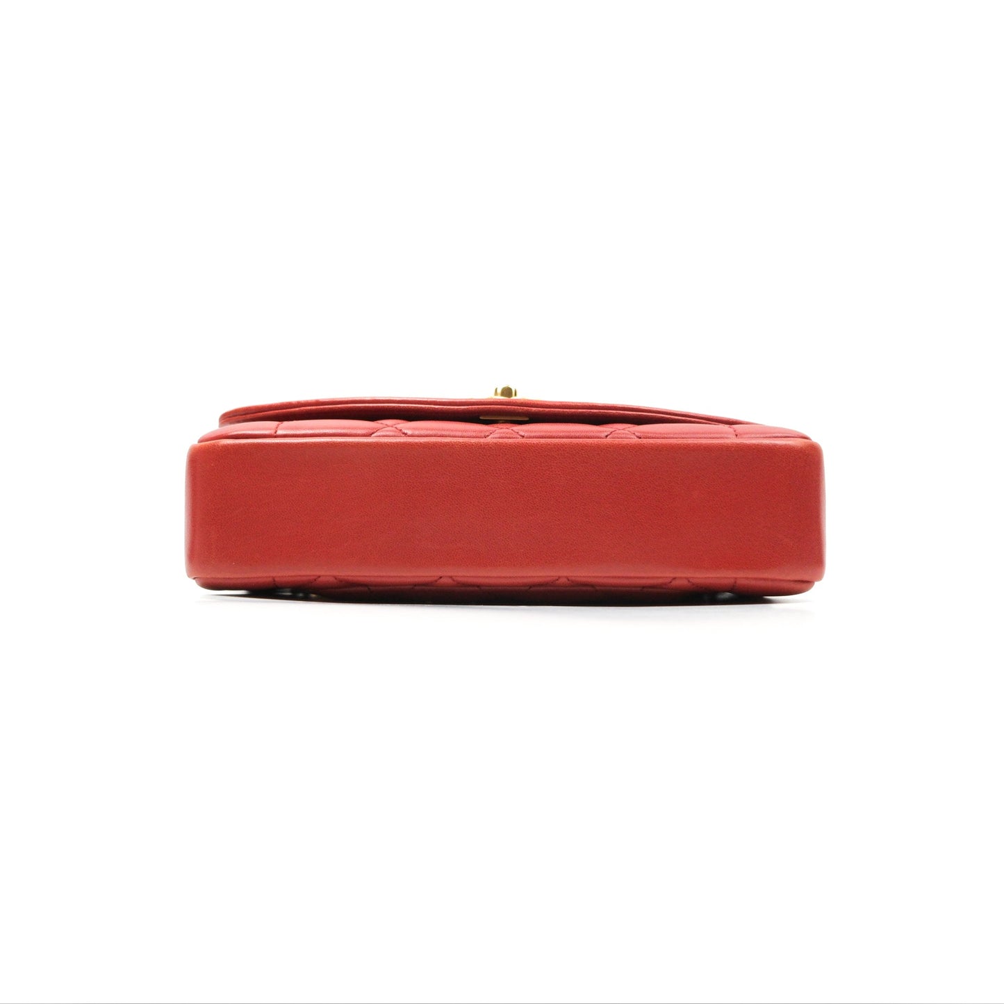 Chanel Diana Reissue Brick Red Gold Hardware