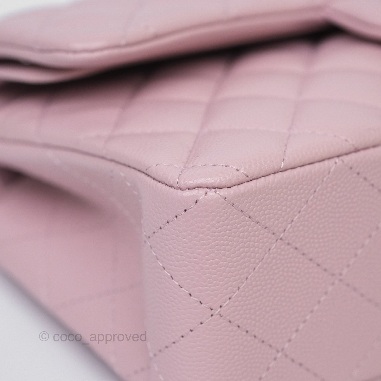 Chanel Small S/M Classic Flap Light Pink Caviar Gold Hardware