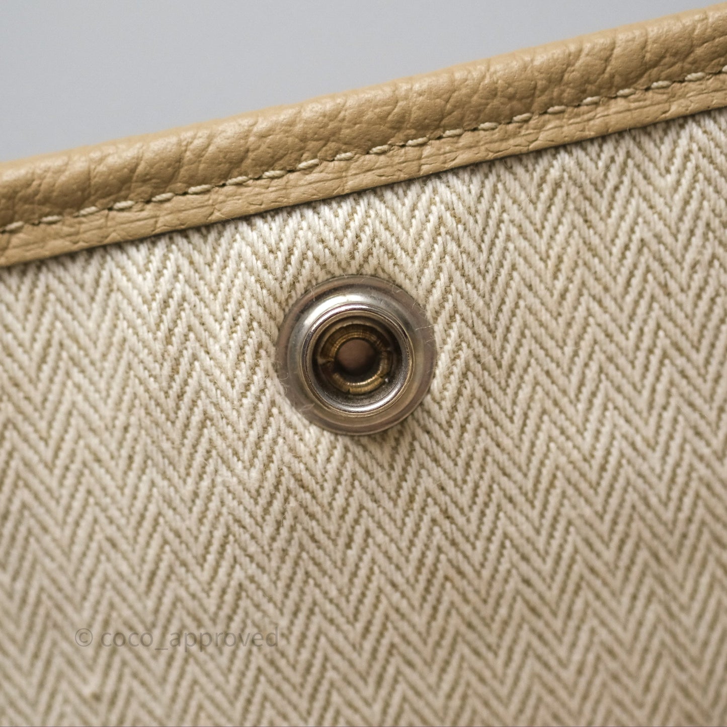 Hermès Garden Party 36 Beige Clemence