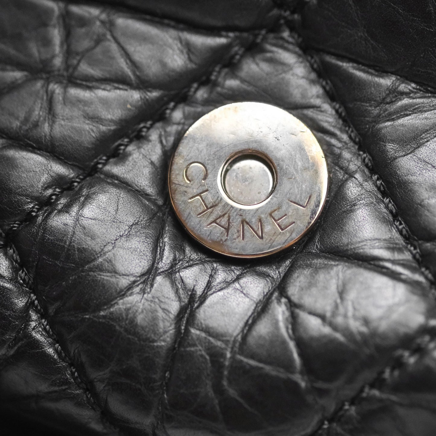 Chanel Quilted Lady Braid Bowler Bag Black Calfskin Silver Hardware