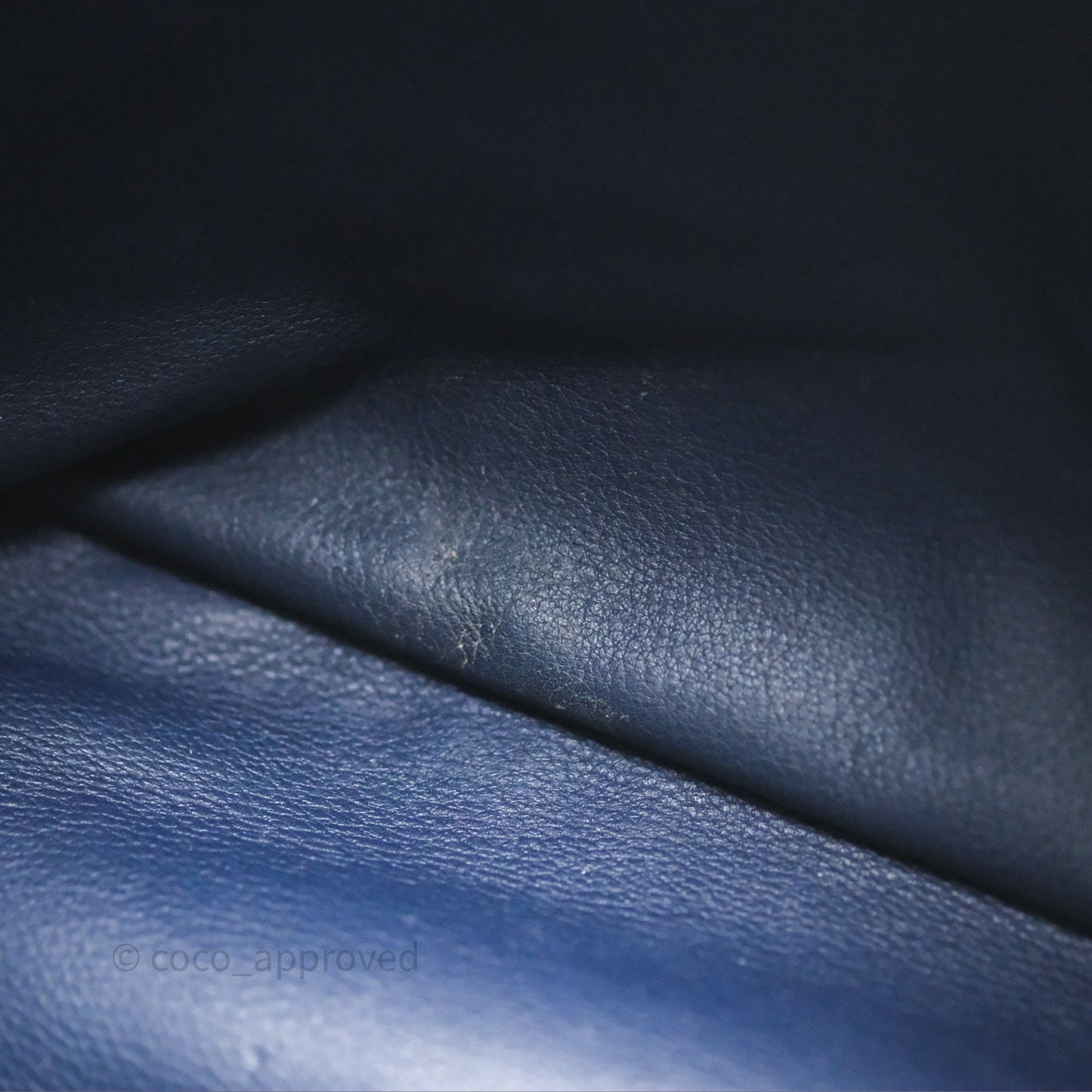 Goyard Anjou Mini Bag Goyardine Canvas Navy
