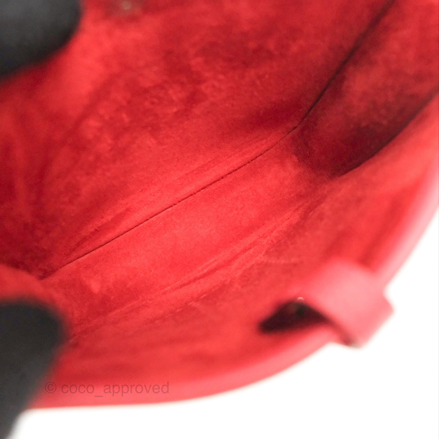 Hermès Mini Evelyne 16 Bougainvillier/ Rouge Pivoine TM Palladium Hardware