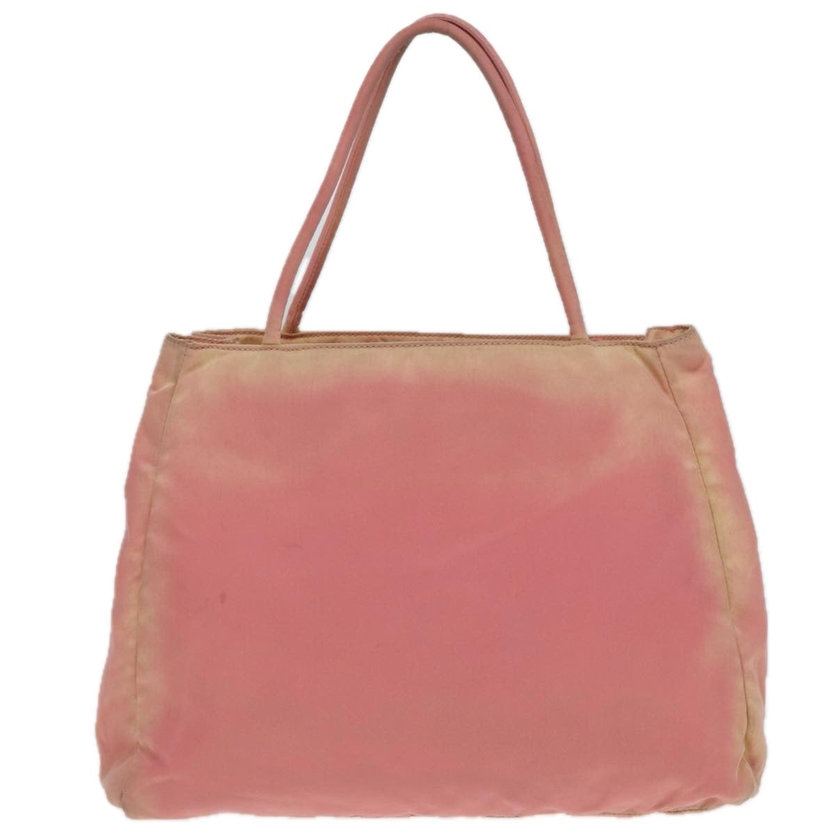 Luxury Prada Hand Bag Nylon Pink Silver  86444