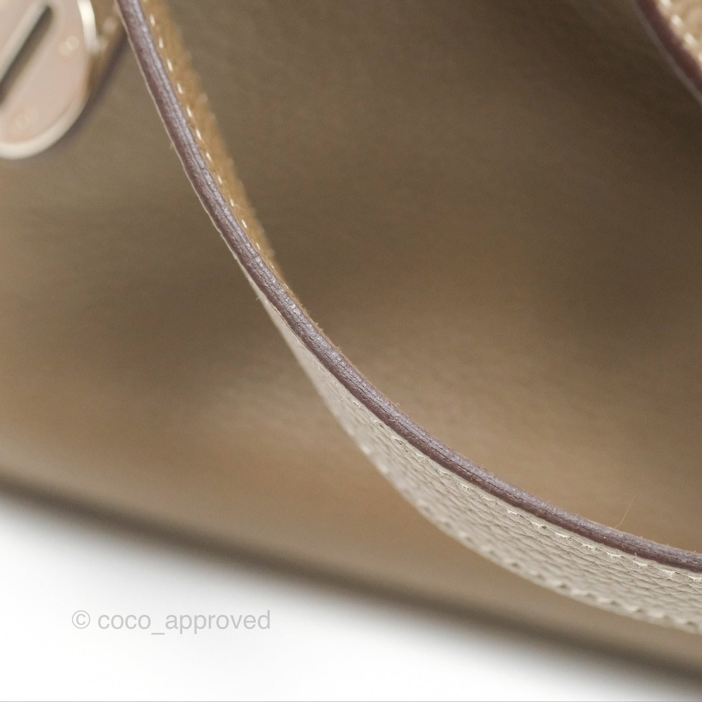Hermès Lindy 26 Etoupe Clemence Palladium Hardware