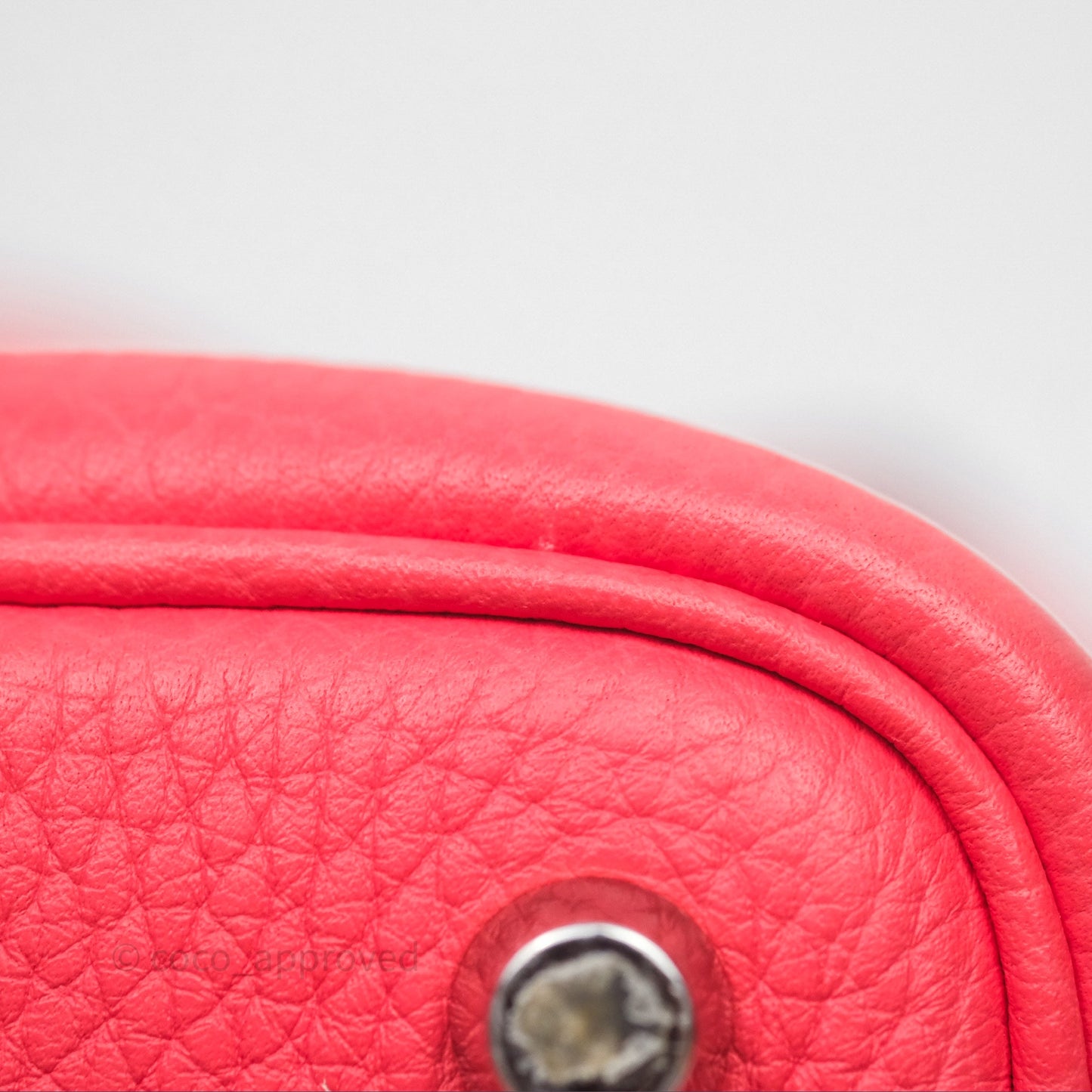 Hermès Picotin 18 Rose Texas Taurillon Clemence Palladium Hardware