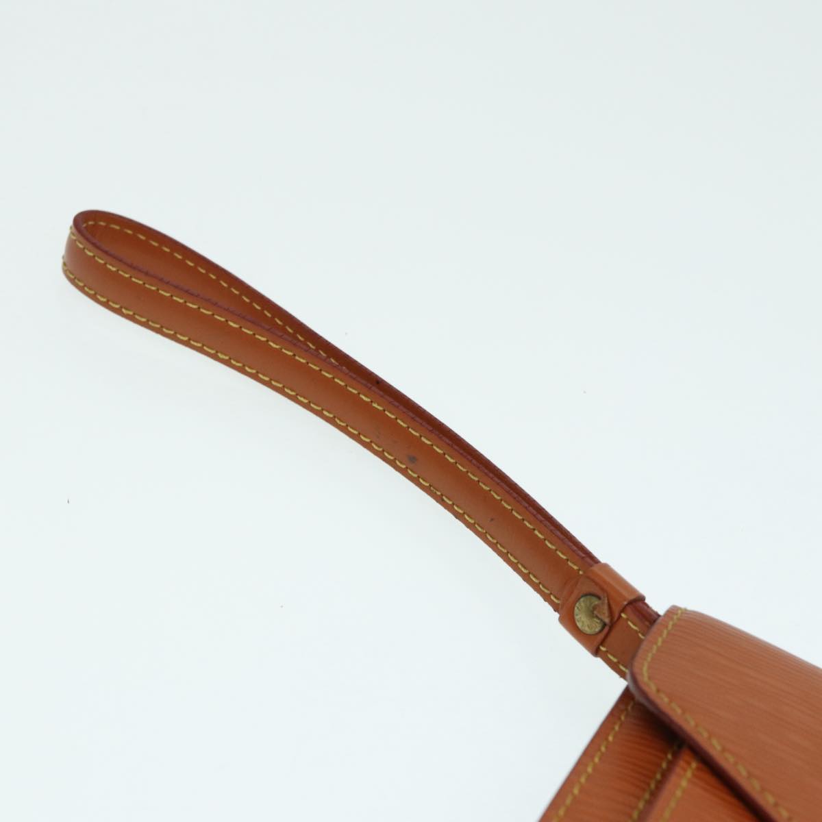 LOUIS VUITTON Epi Serie Dragonne Hand Bag Zipangu Gold M52618 LV 86508