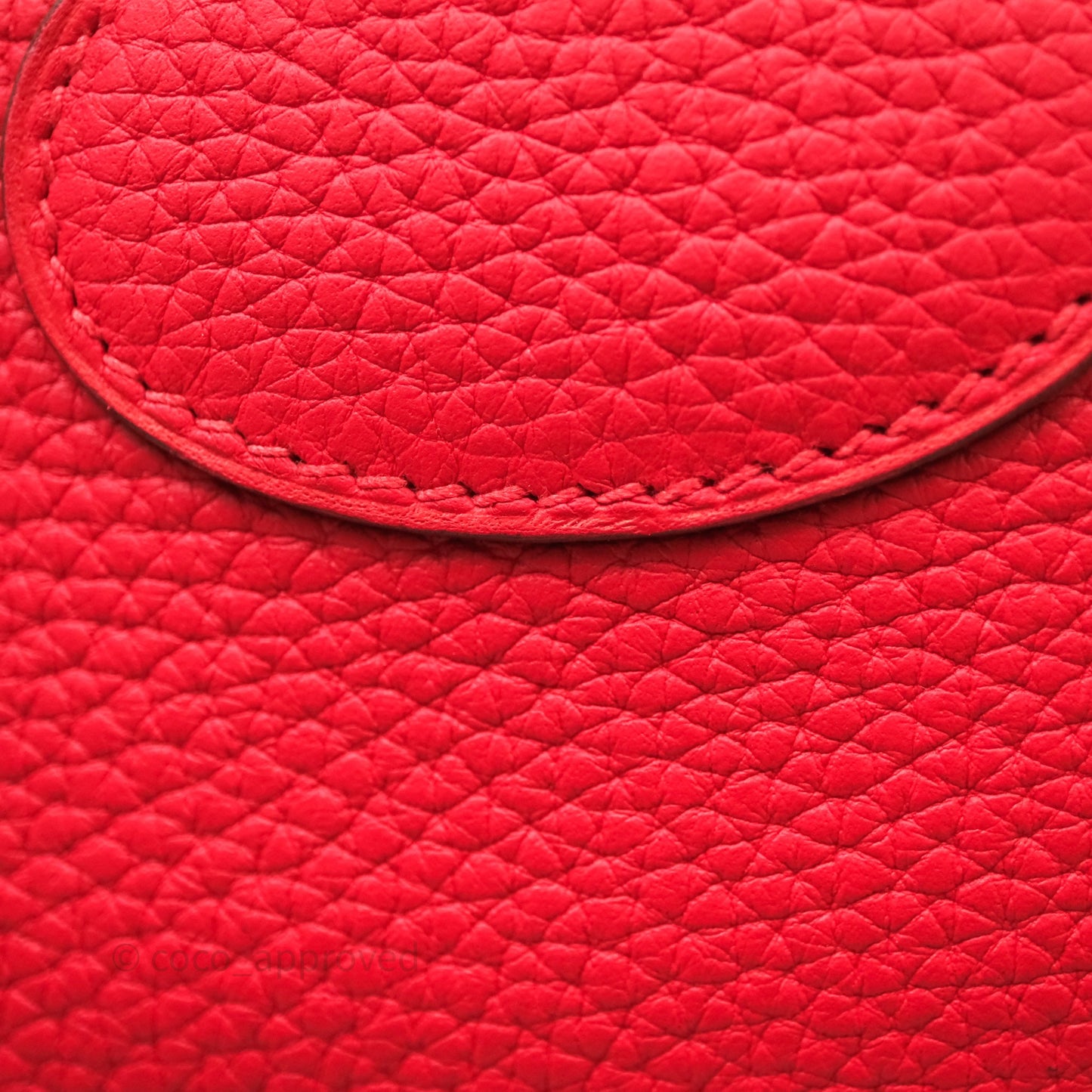 Hermès Bolide 31 Rouge Clemence Gold Hardware