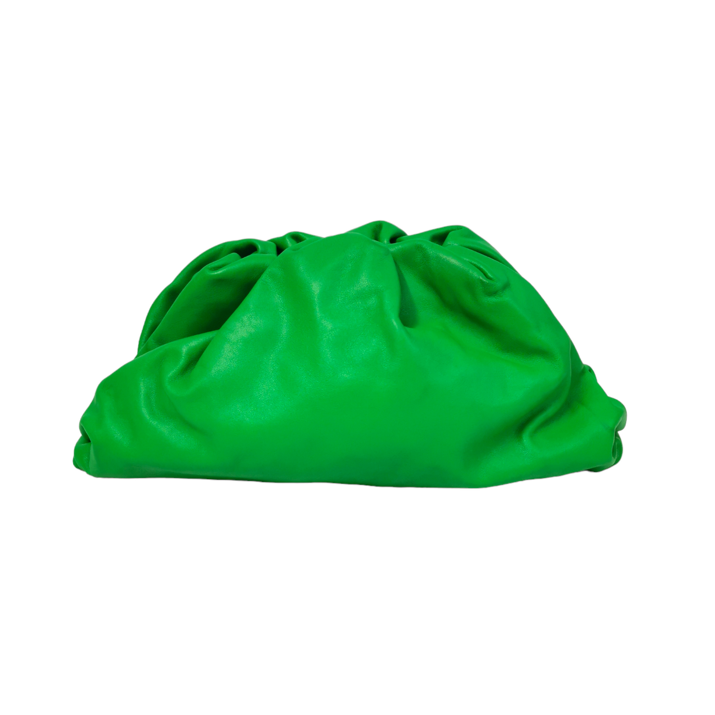Luxury Bottega Veneta The Pouch Clutch Green