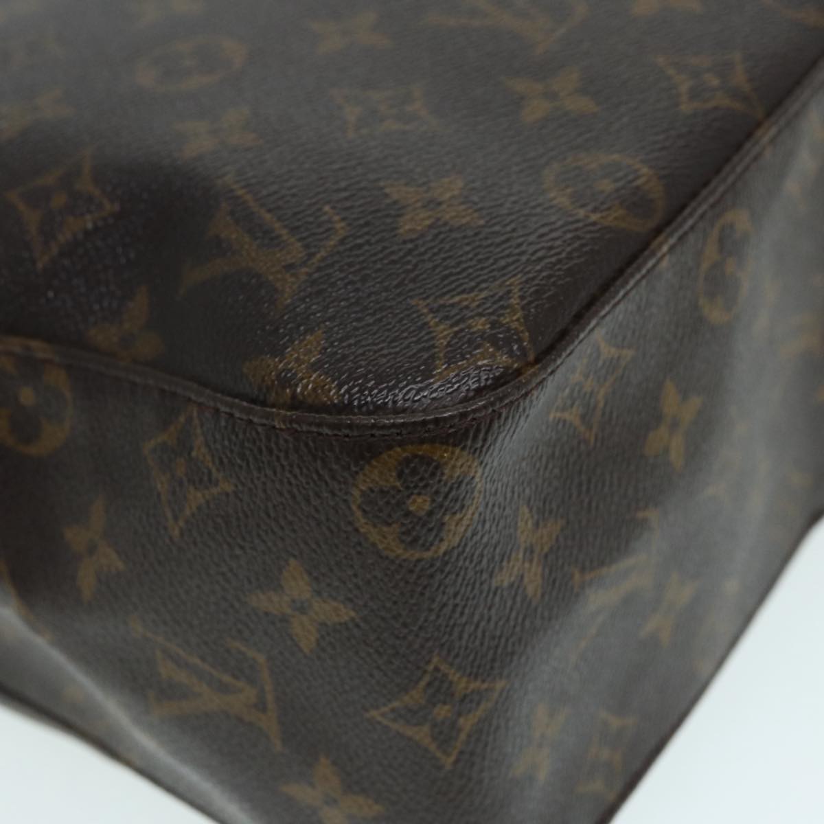 LOUIS VUITTON Monogram Looping GM Shoulder Bag M51145 LV 86590