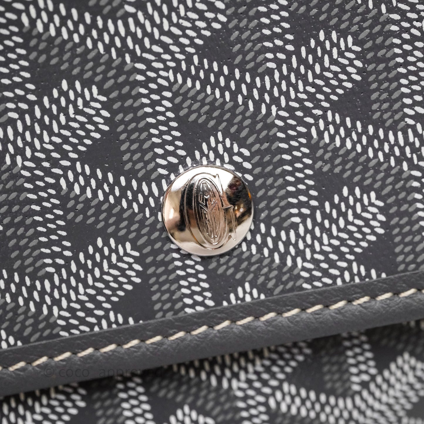 Goyard St Louis Tote PM Grey