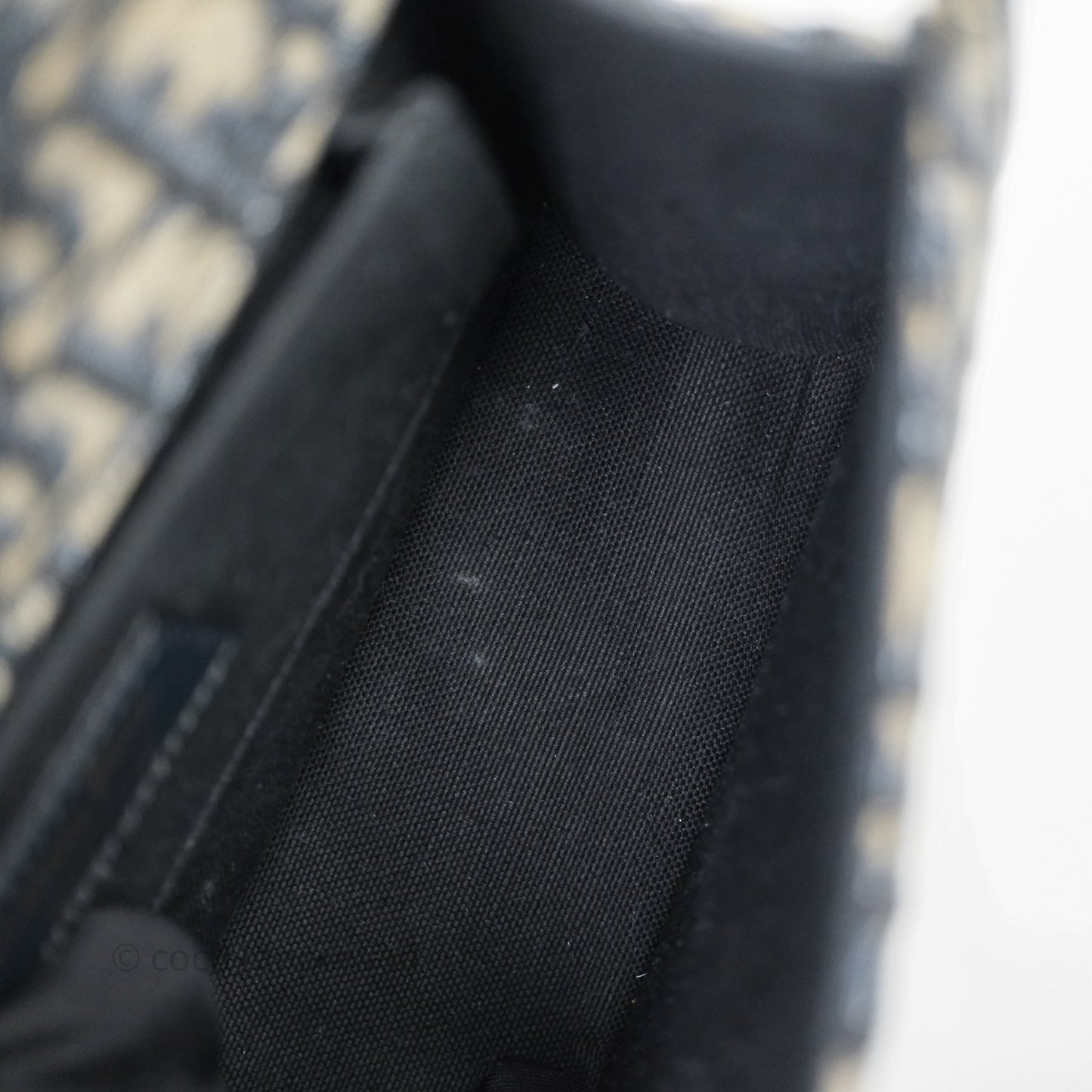 Christian Dior 30 Montaigne Bag Blue Dior Oblique Jacquard