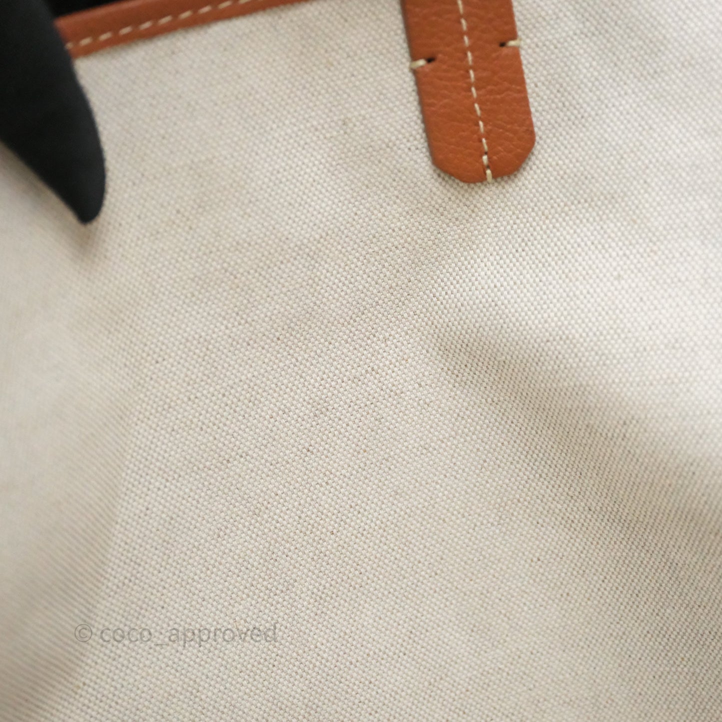 Goyard St Louis Tote PM Tan Black