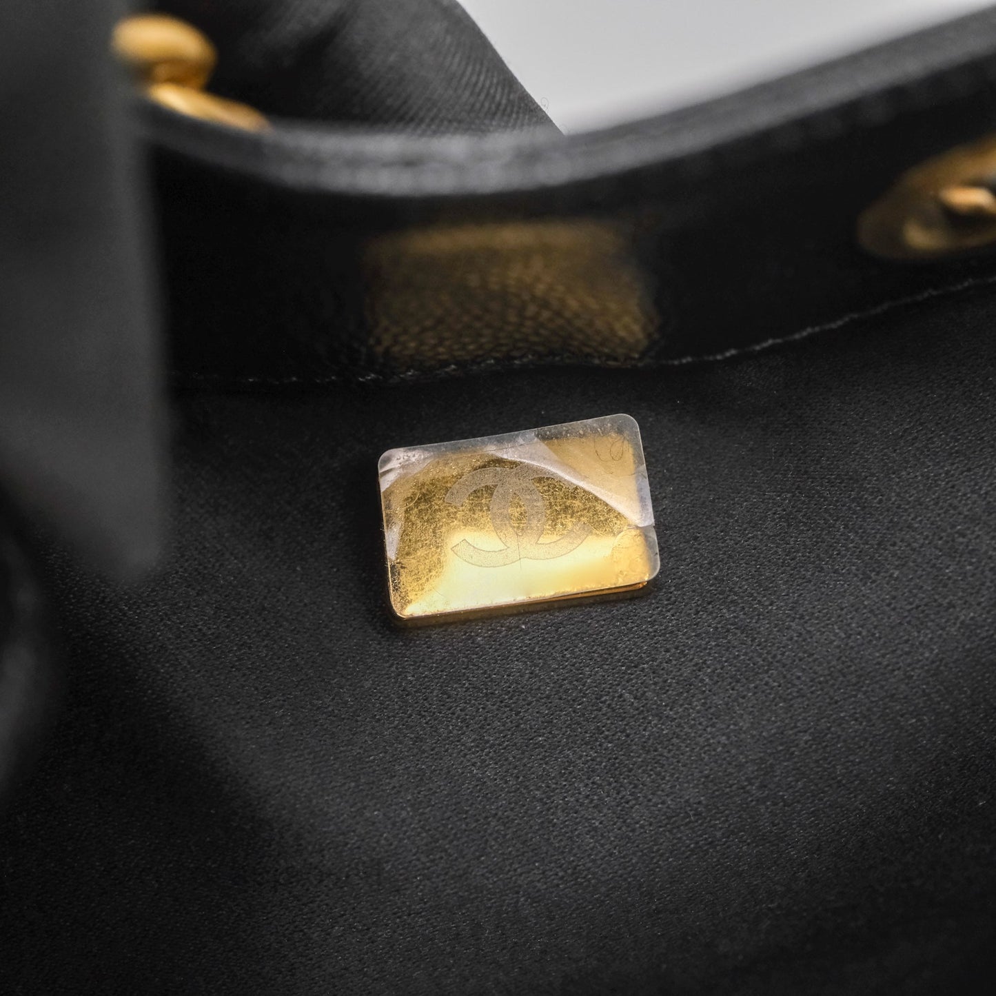 Chanel 25 Medium Black Caviar Aged Gold Hardware
