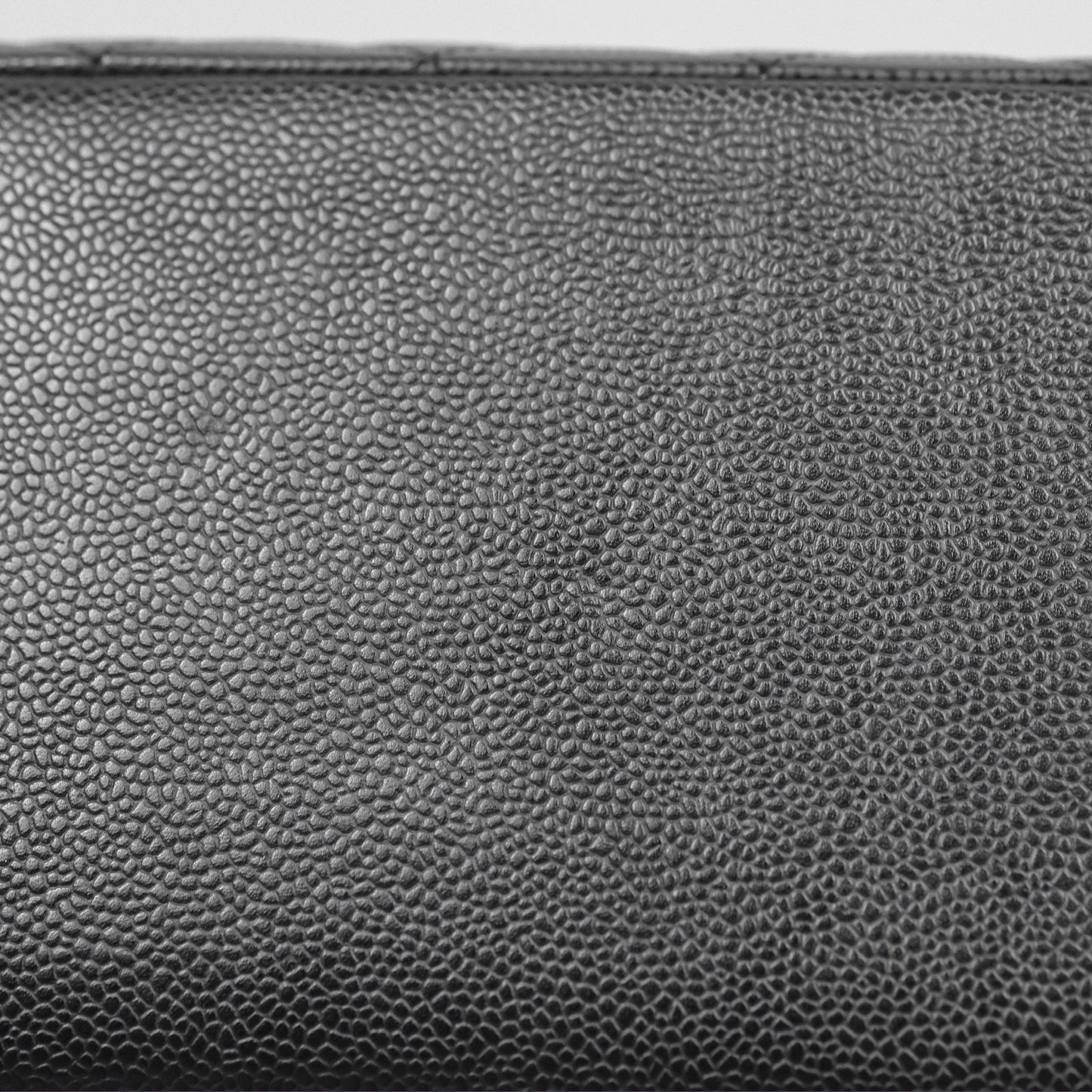Chanel GST Black Caviar Silver Hardware