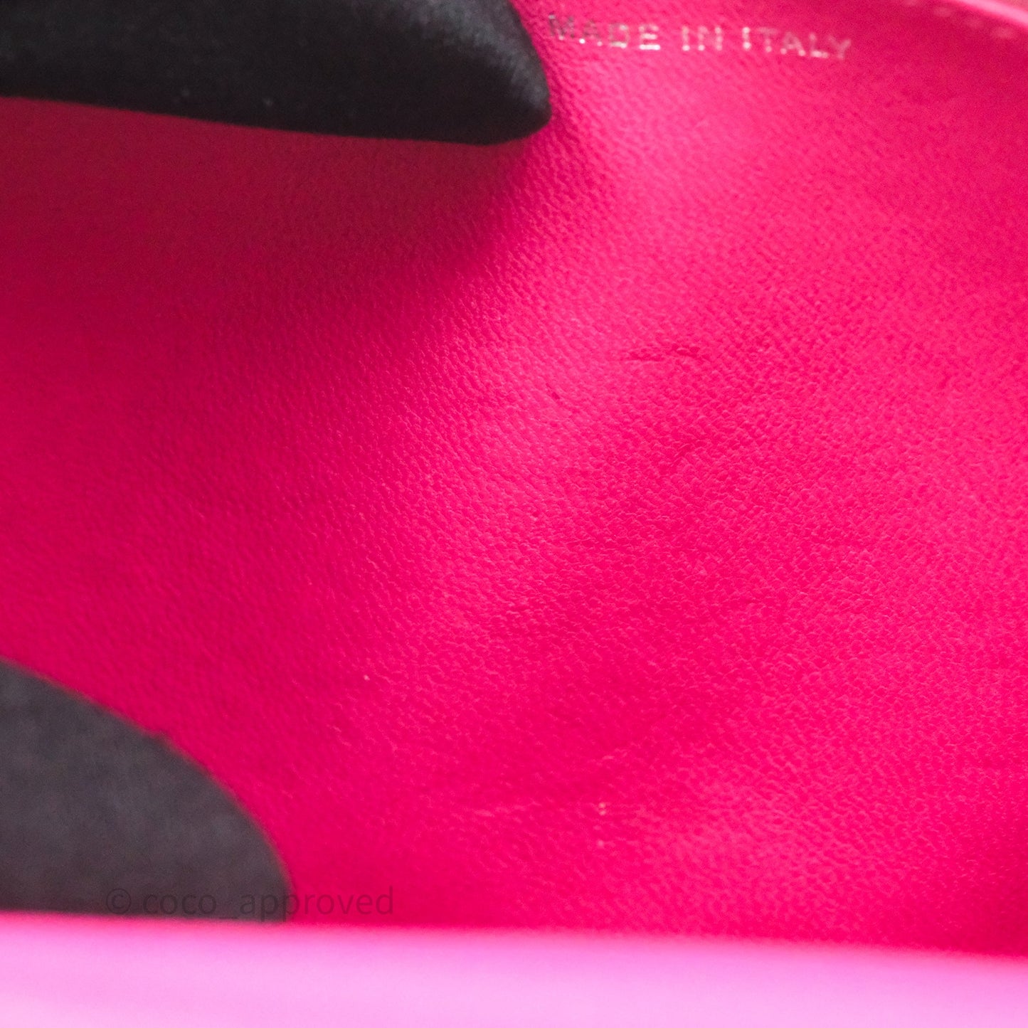 Chanel Quilted Wallet on Chain WOC Pink Lambskin Silver Hardware