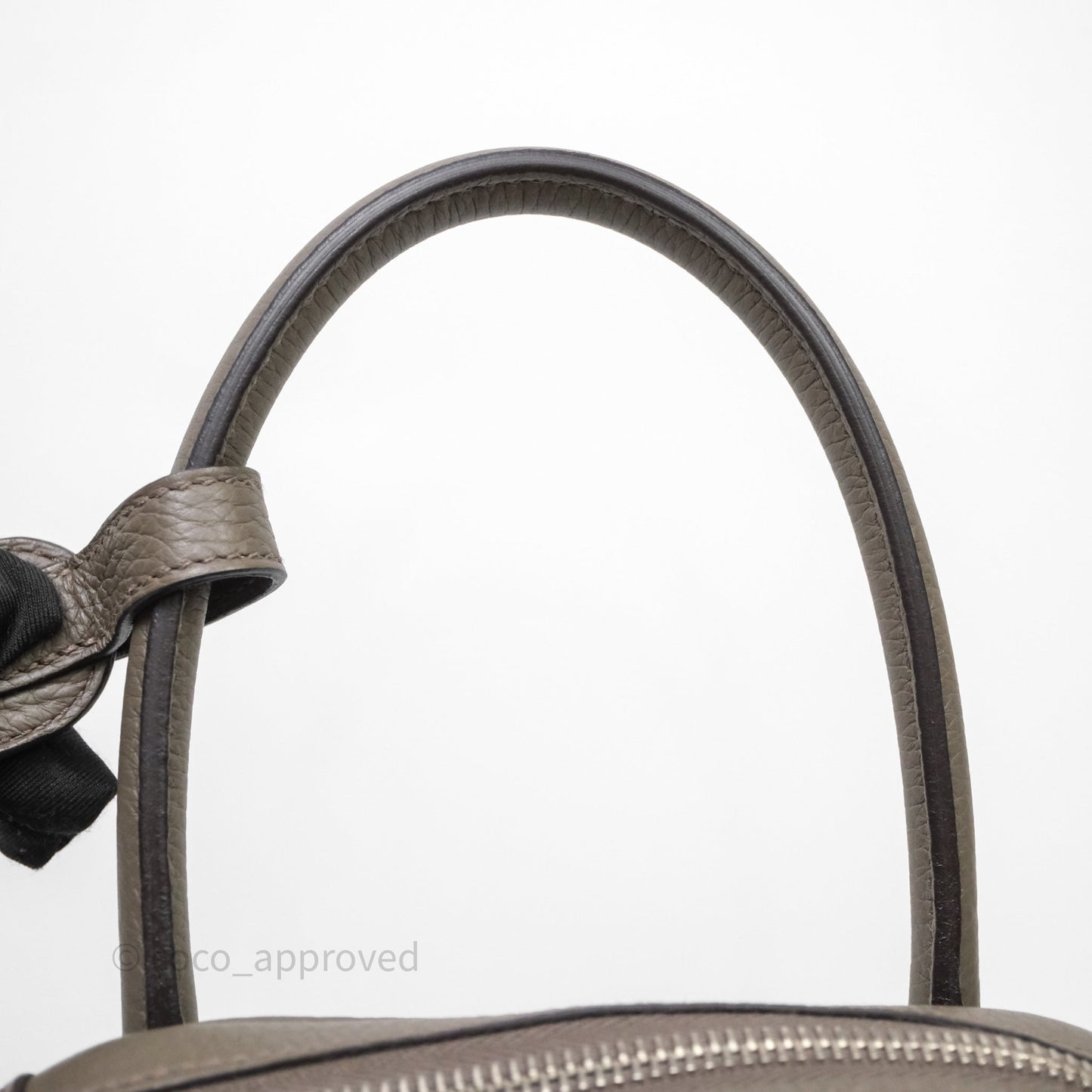 Hermès Lindy 30 Etain 8F Clemence Palladium Hardware