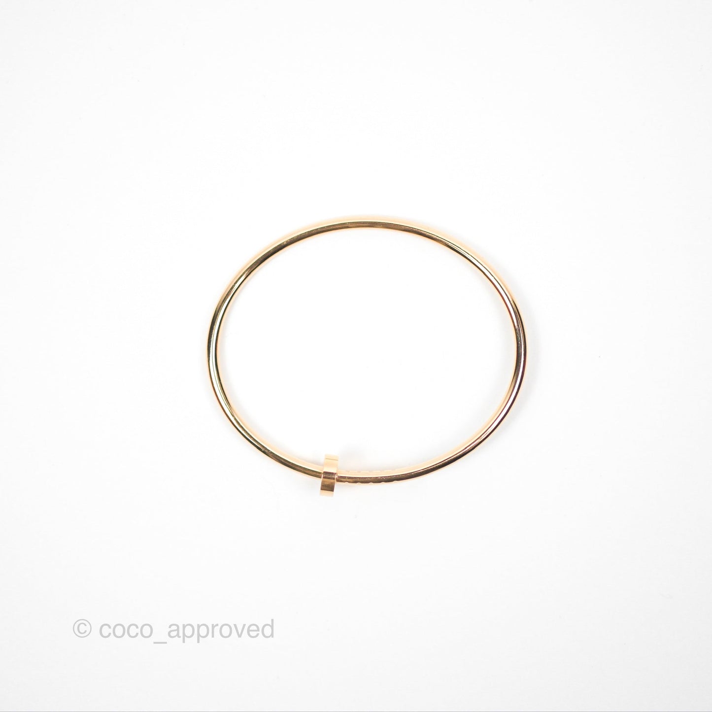 Cartier Juste Un Clou Bracelet Small Model 18K Rose Gold