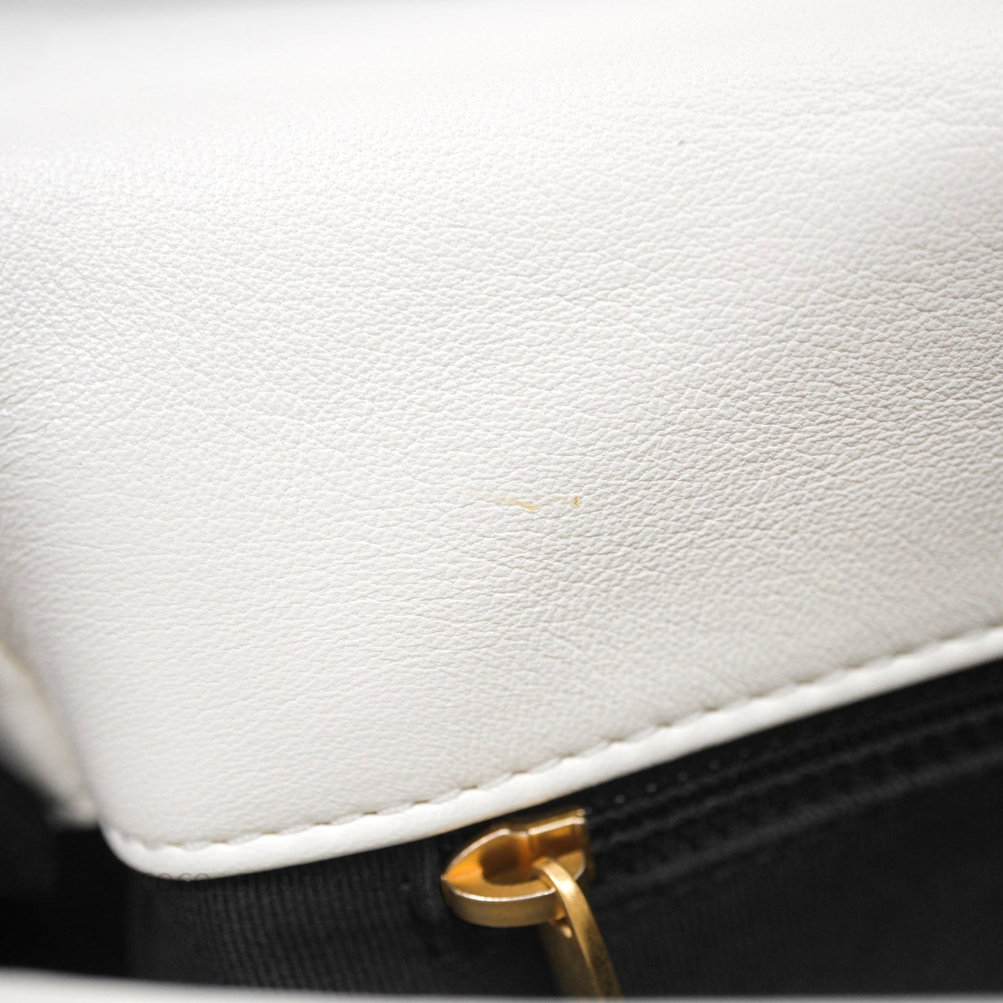 Chanel 19 Medium White Mixed Hardware