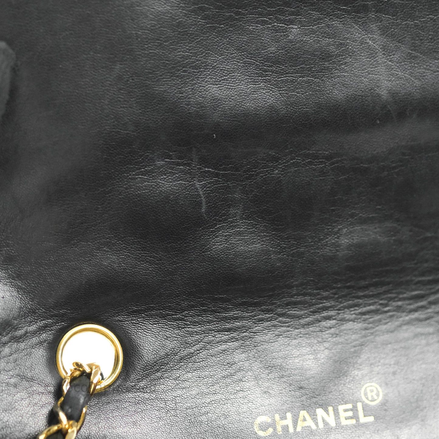 Chanel Black Quilted Lambskin Small Vintage Classic Diana Flap Bag
