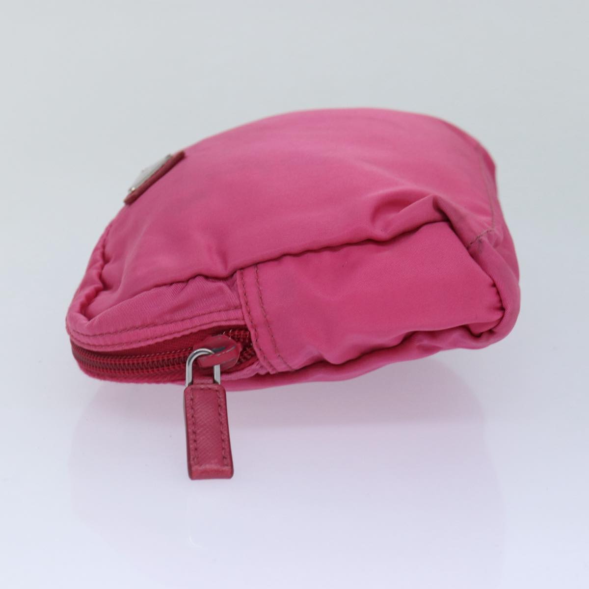 Luxury Prada Pouch Nylon Silver Pink  86890