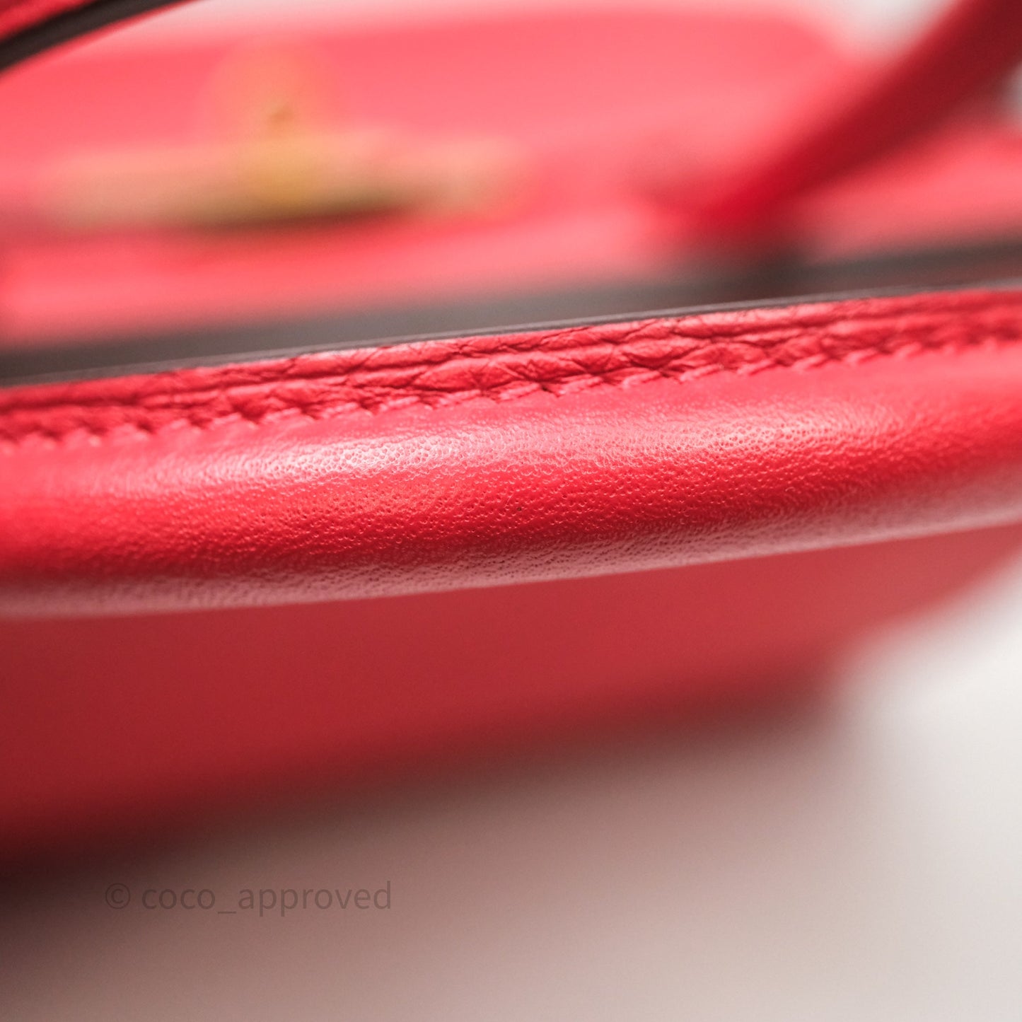 Hermes Birkin 30 Rouge Togo Gold Hardware