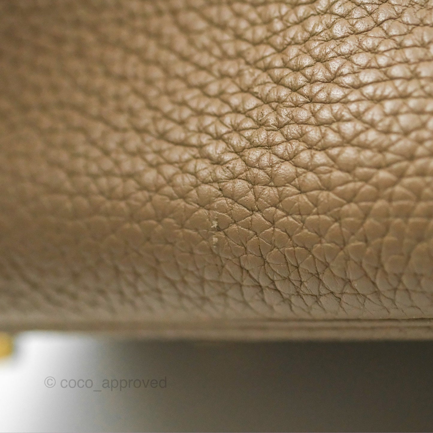Hermès Lindy 26 Etoupe Clemence Gold Hardware