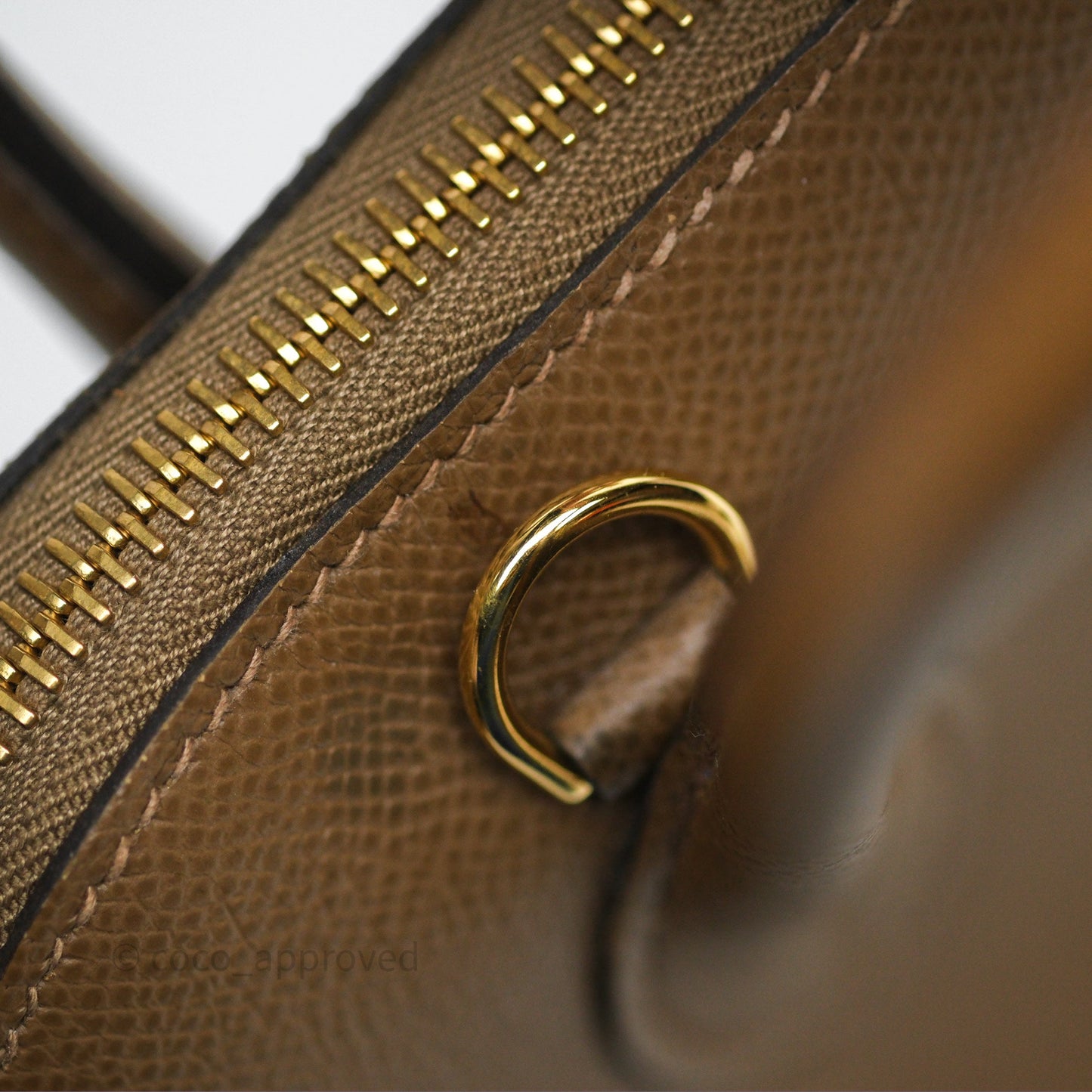 Hermès Bolide 25 Alezan 3G Epsom Gold Hardware