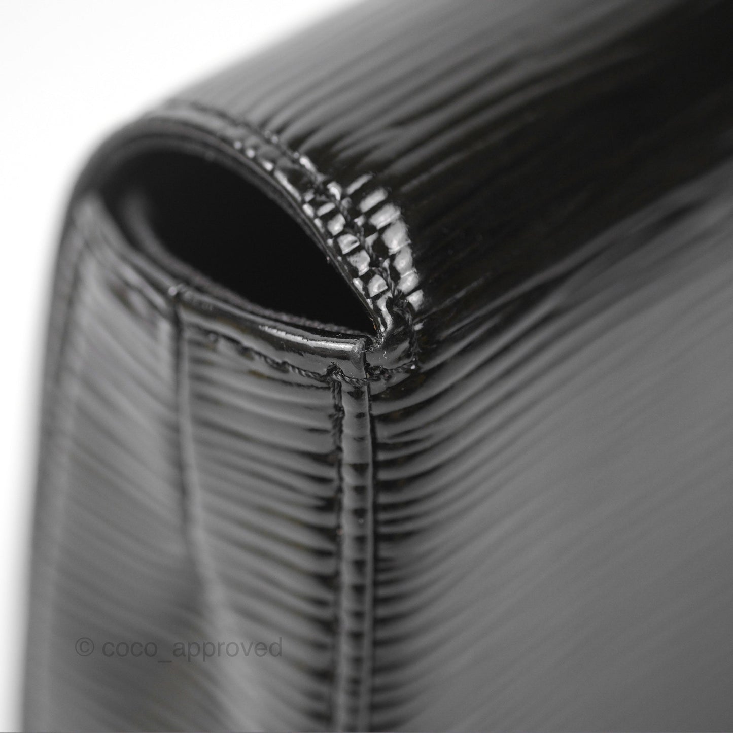 Louis Vuitton Sobe Clutch Black Electric Epi