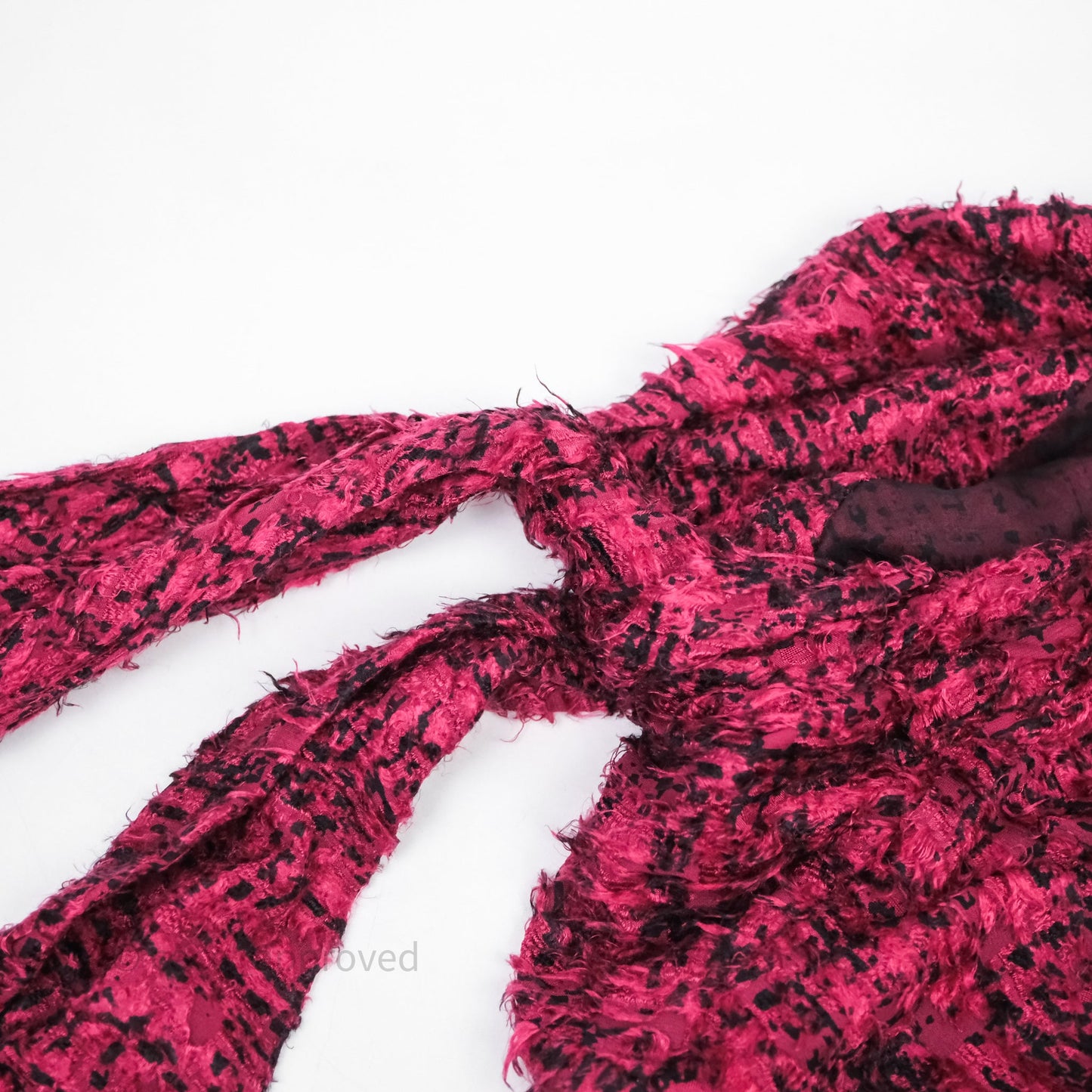 Chanel Bow Shirt Top Purple Size 36