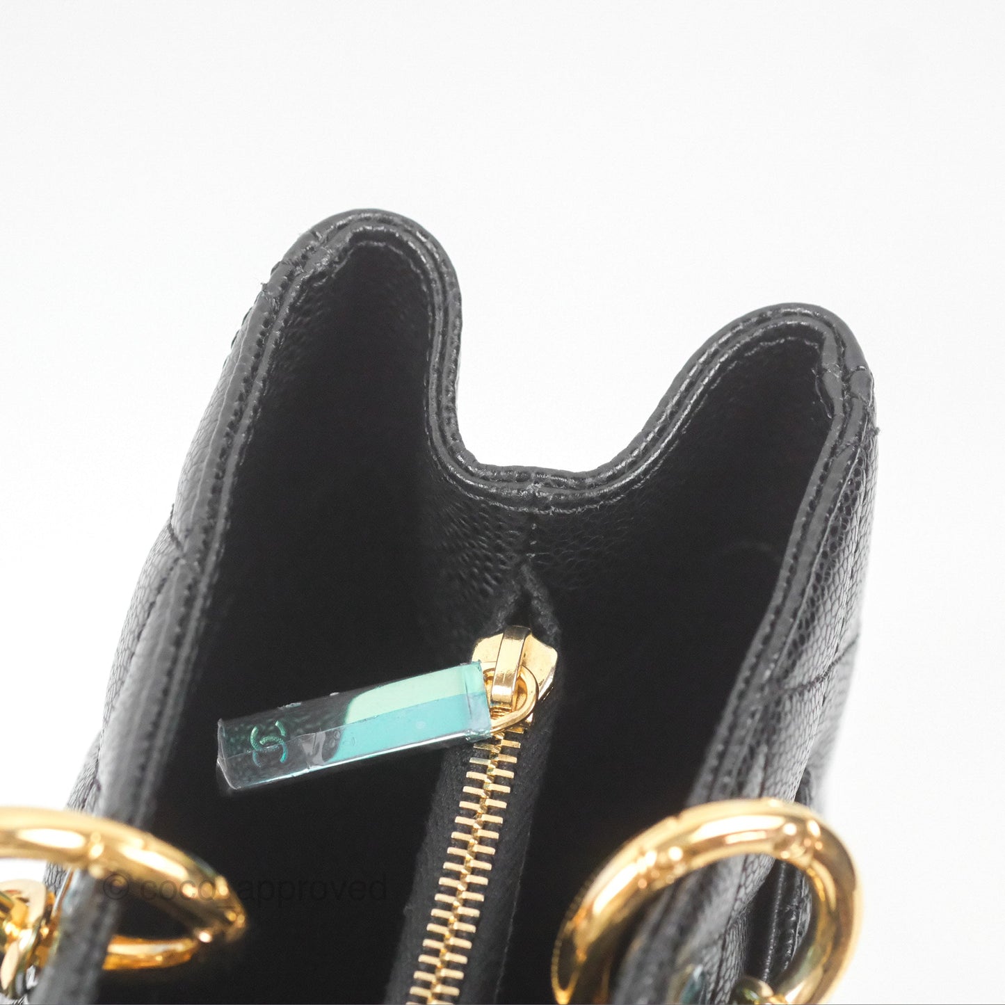 Chanel GST Black Caviar Gold Hardware