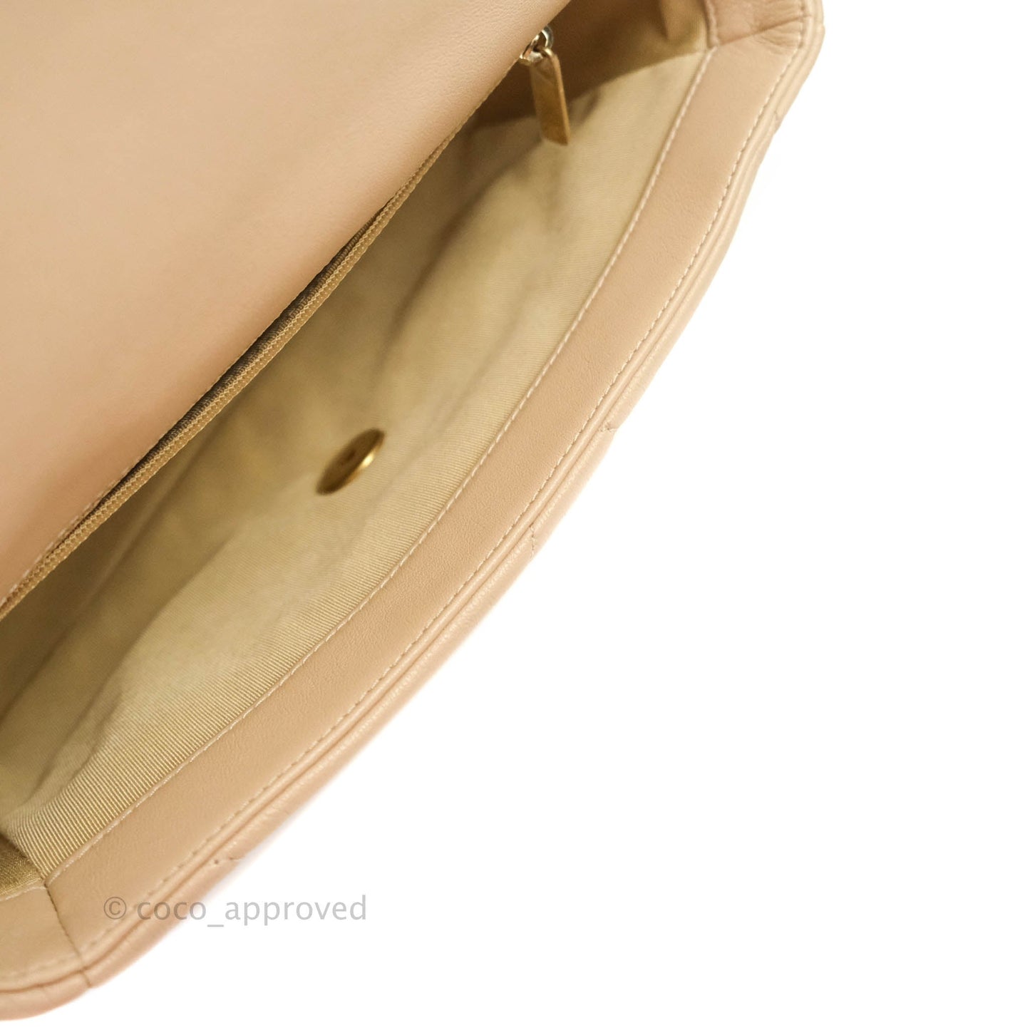 Chanel 19 Small Beige Mixed Hardware 20S