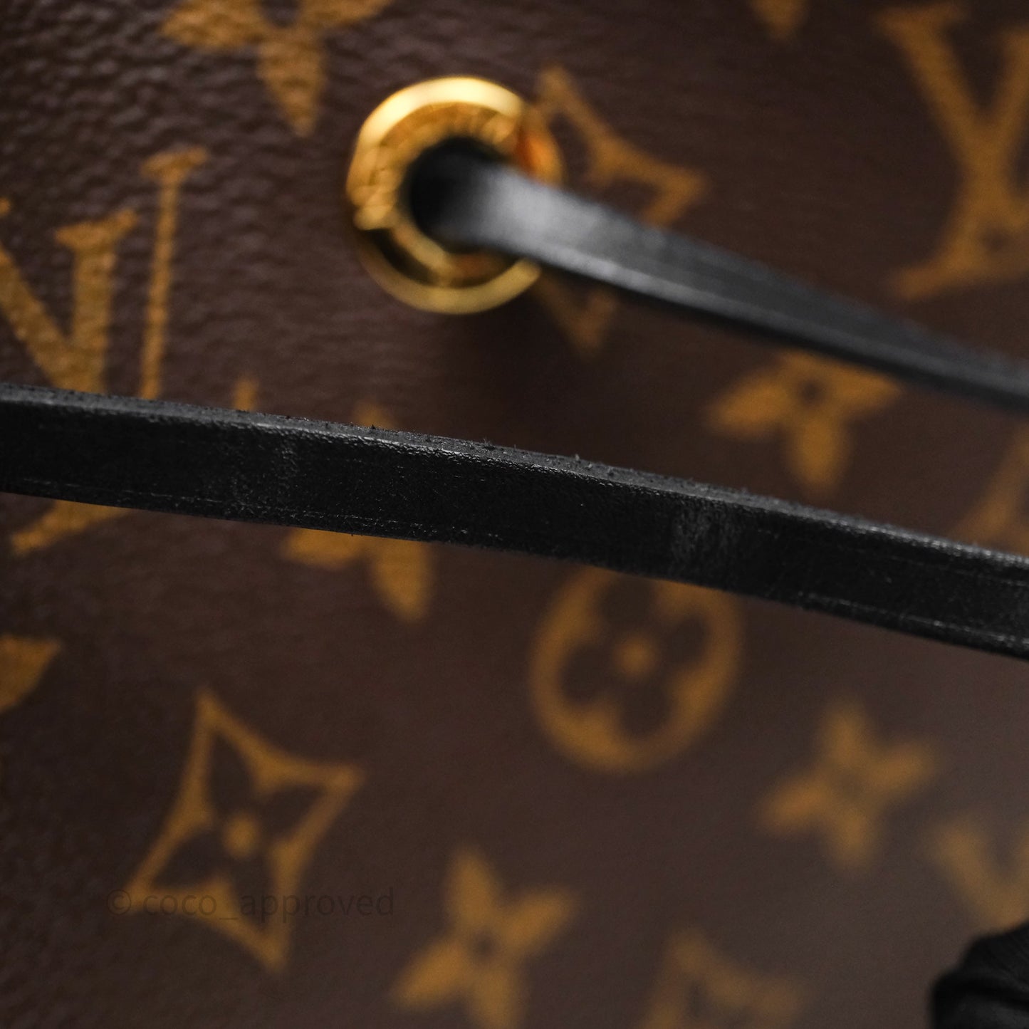 Louis Vuitton NéoNoé MM Black Monogram Canvas