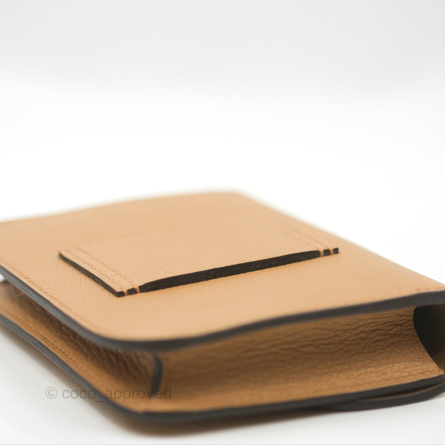 Hermès Constance Slim Wallet Chai/Lime Evercolor Gold Hardware