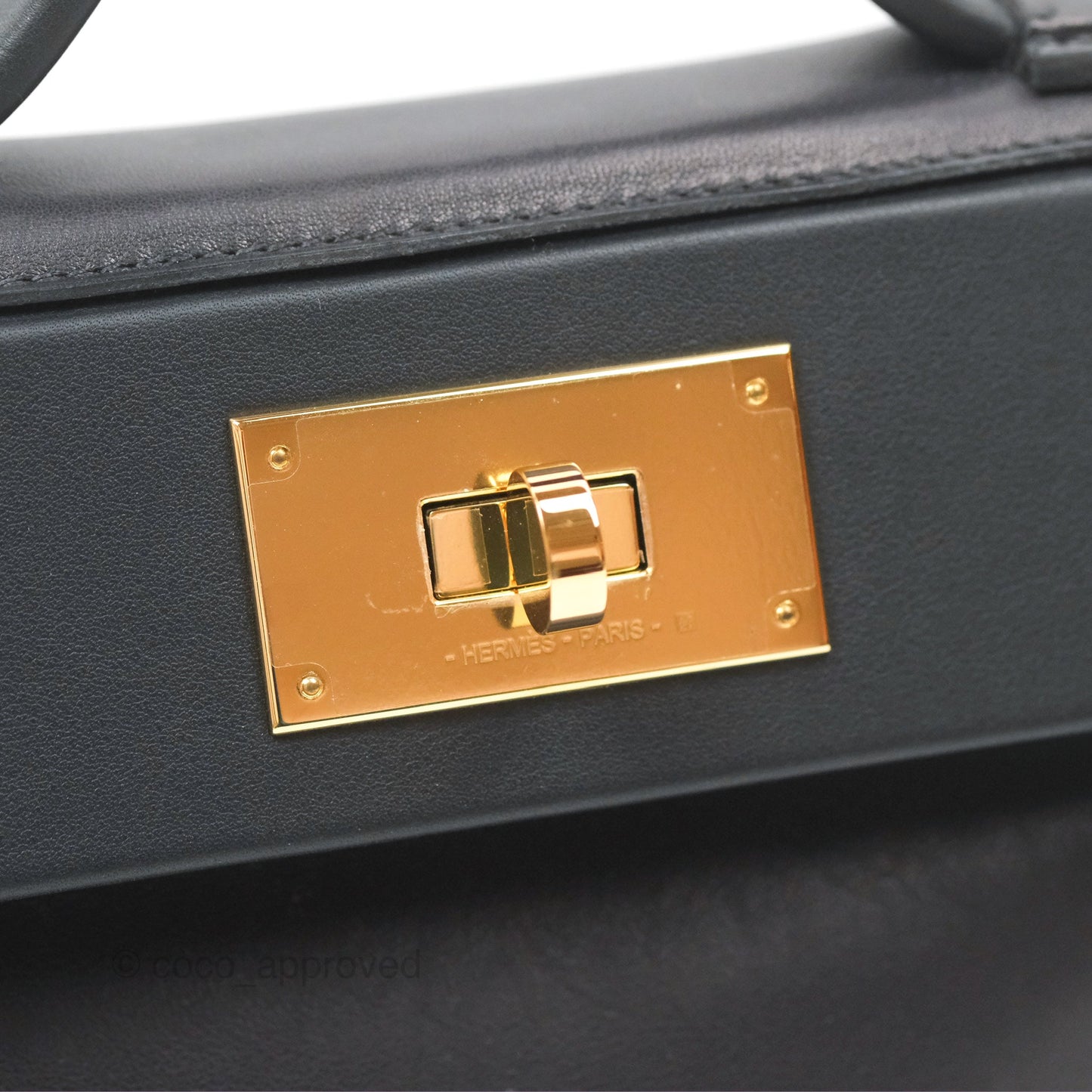 Hermès 24/24 21 Mini Black Swift Gold Hardware