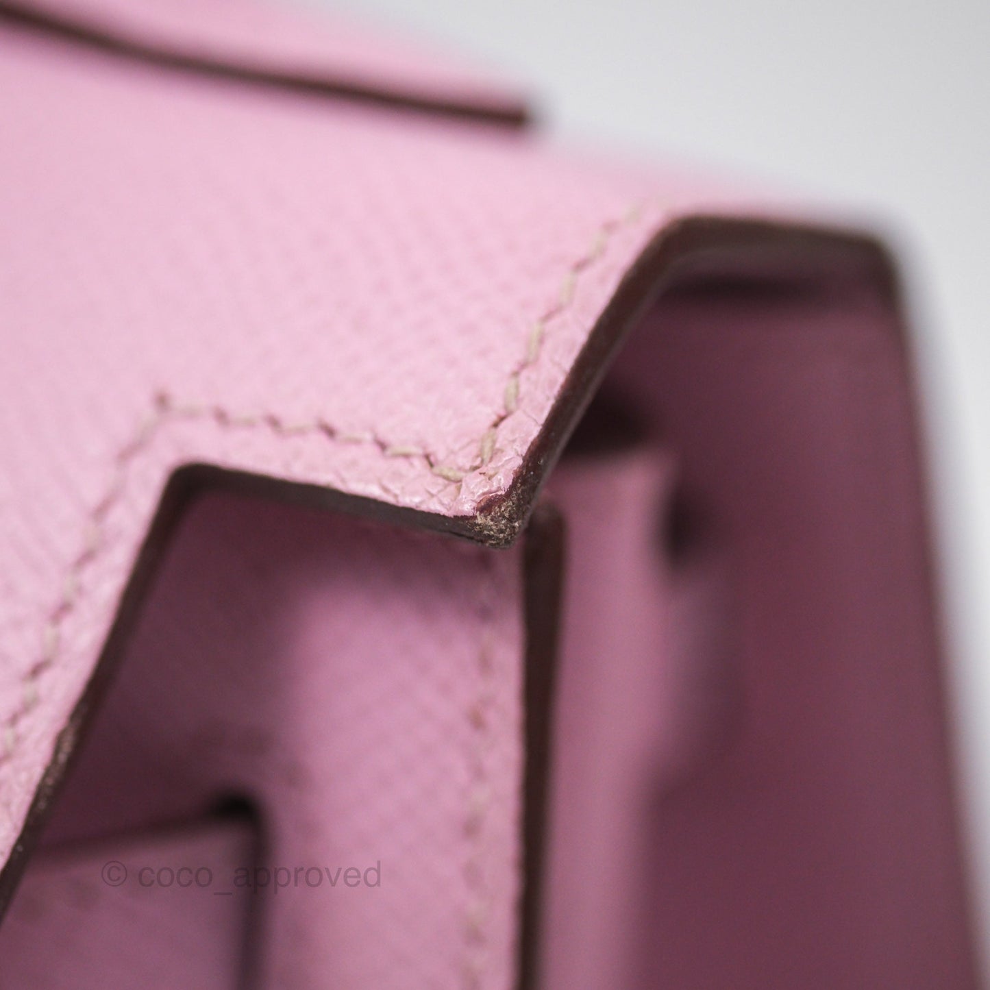 Hermès Sellier Kelly 25 Mauve Sylvestre X9 Epsom Palladium Hardware