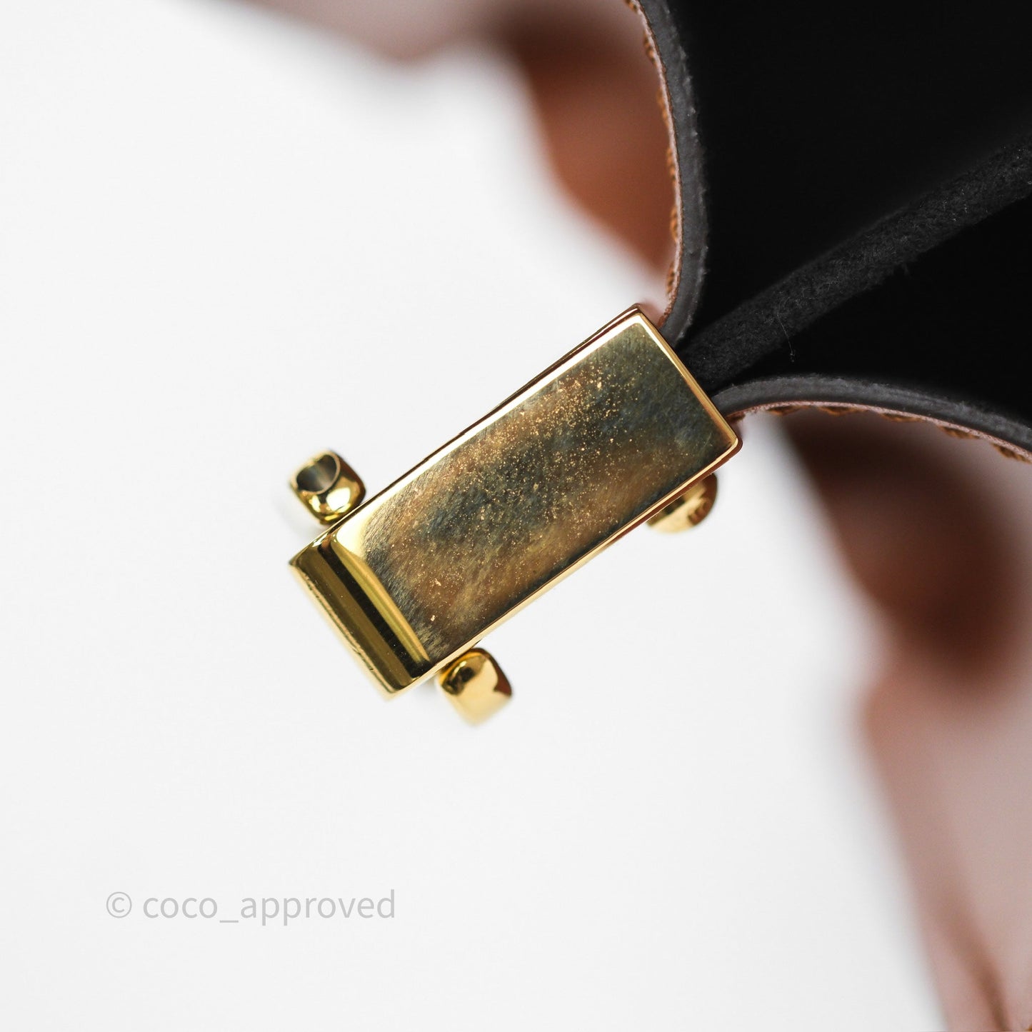 Louis Vuitton Mini Dauphine Monogram Tan Calfskin