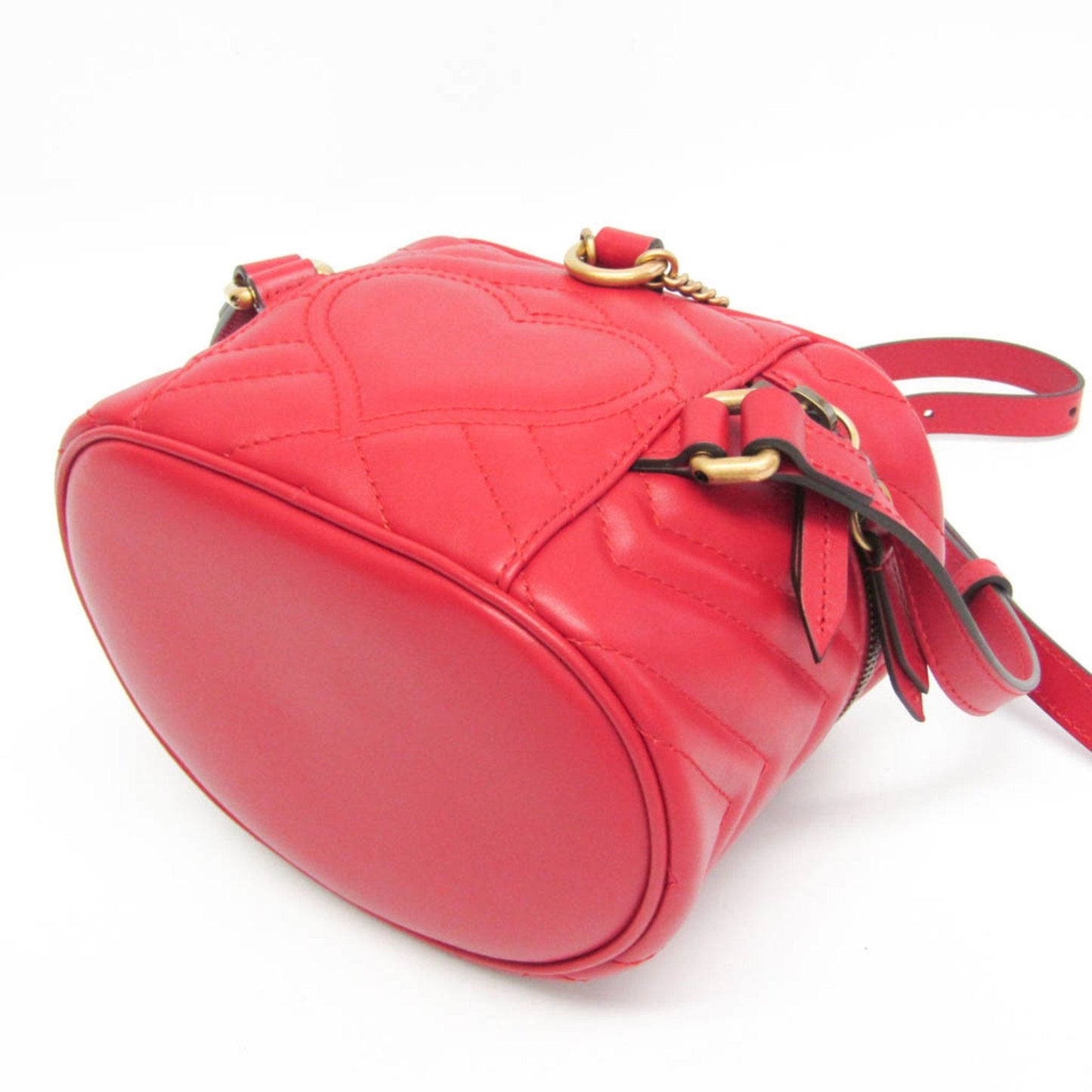 Luxury Gucci Trending 2025 Gg Marmont  Leather Backpack Bag ()