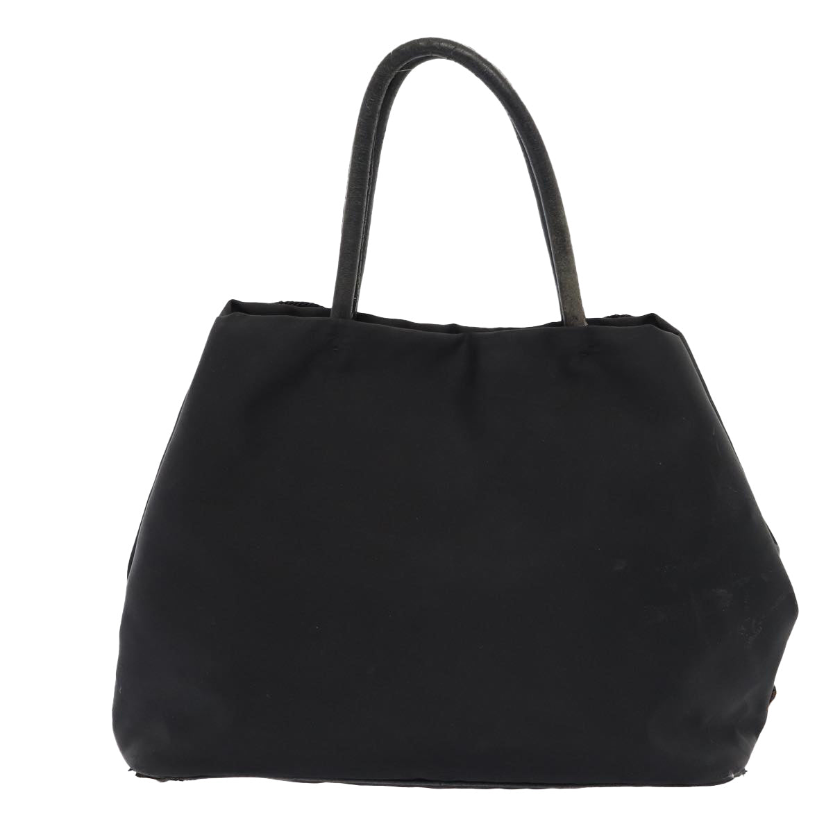 Luxury Prada Shoulder Bag Nylon Black Gold  87028