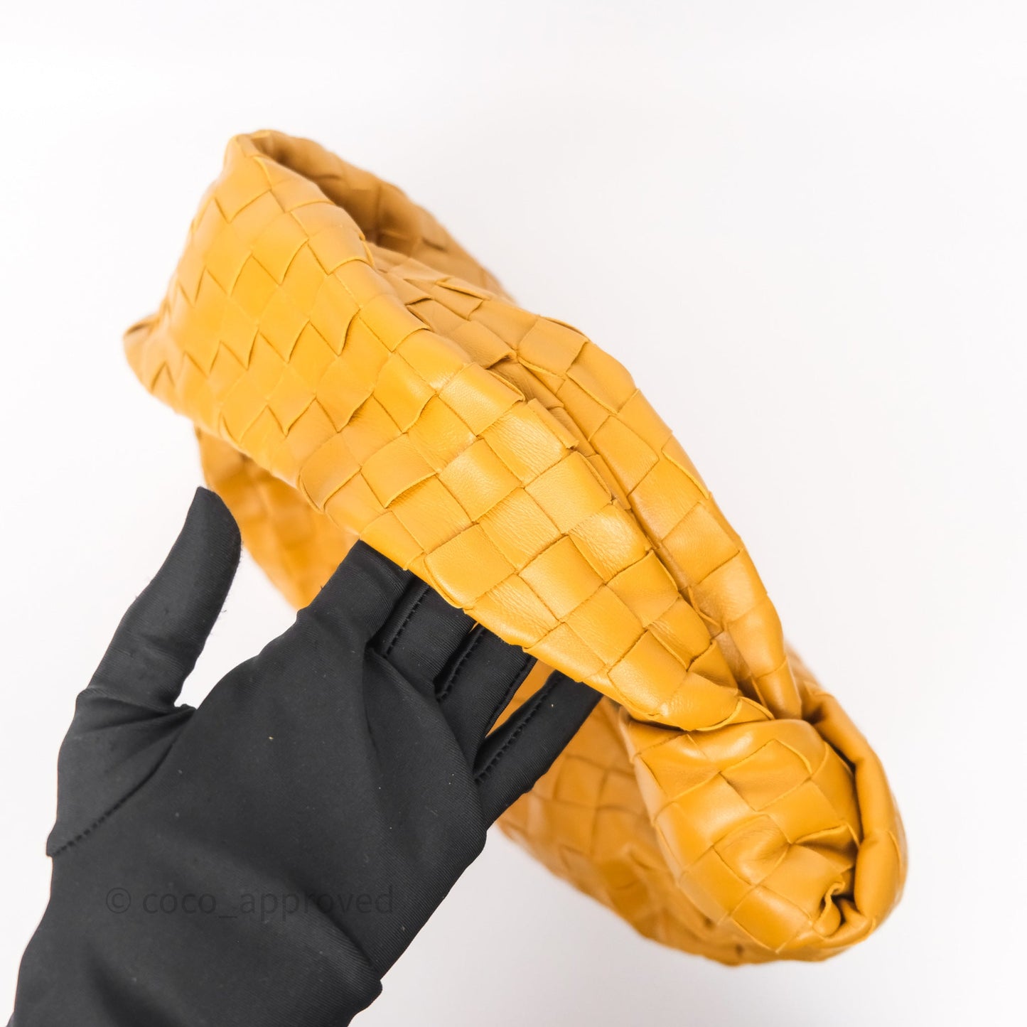 Bottega Veneta Teen Jodie Caramel Intrecciato Lambskin